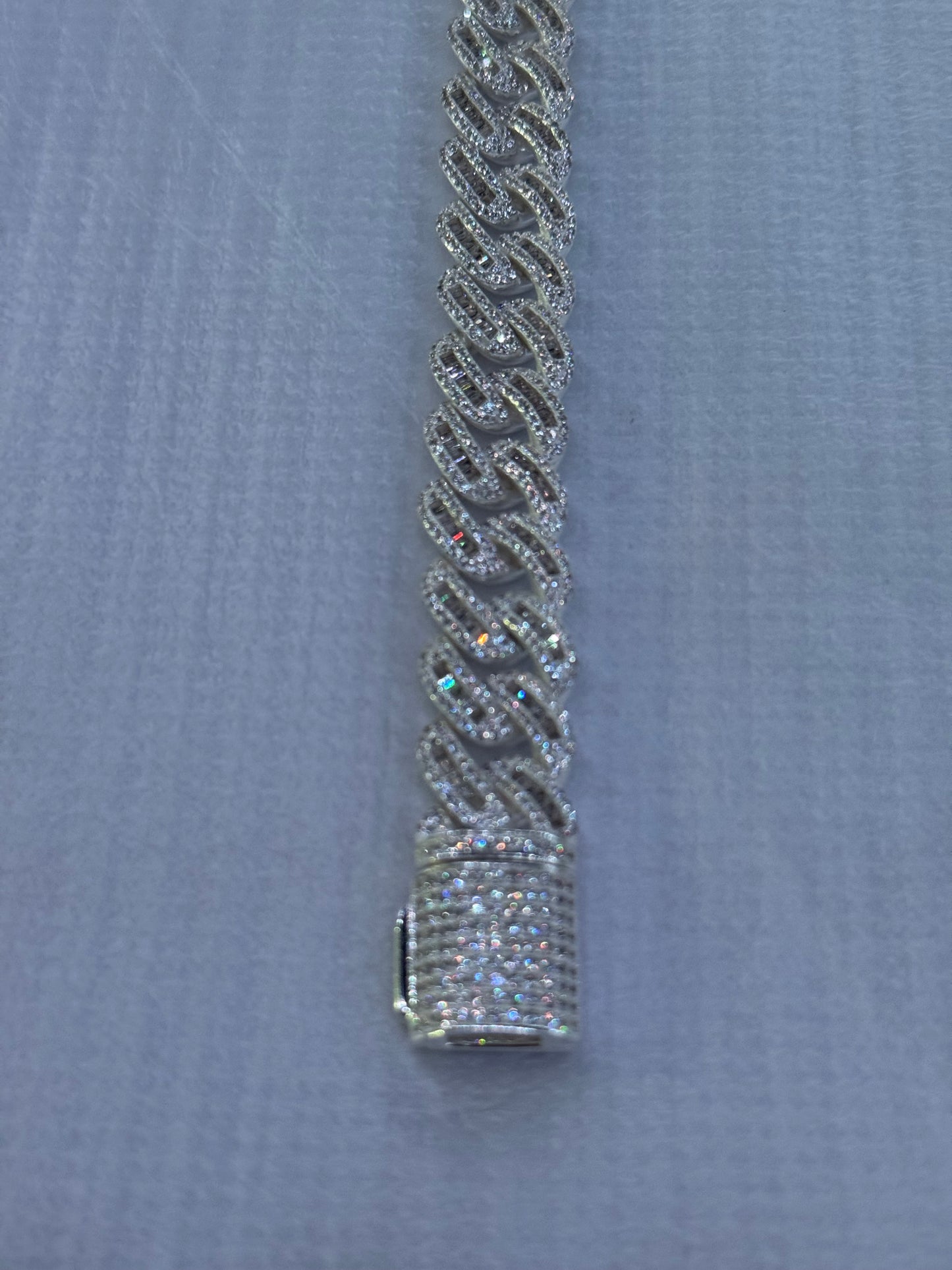 Pulso Baguette Plata.925