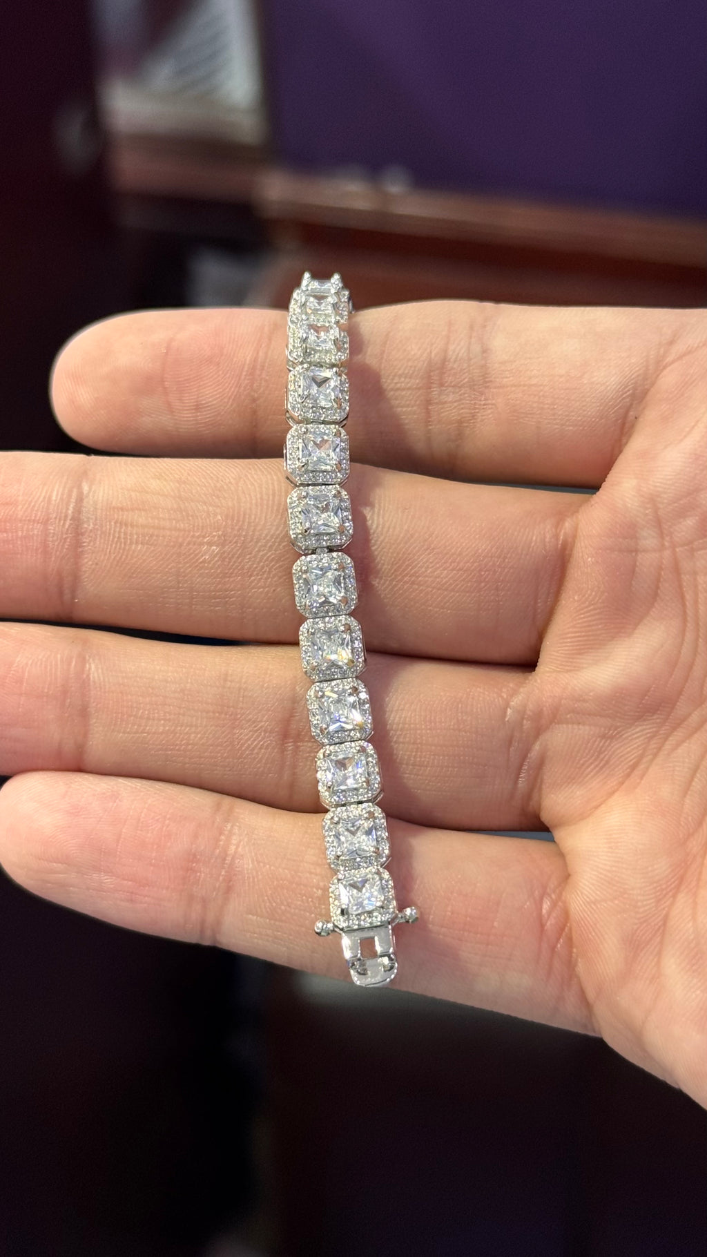 Pulso Cuadrado Plata.925