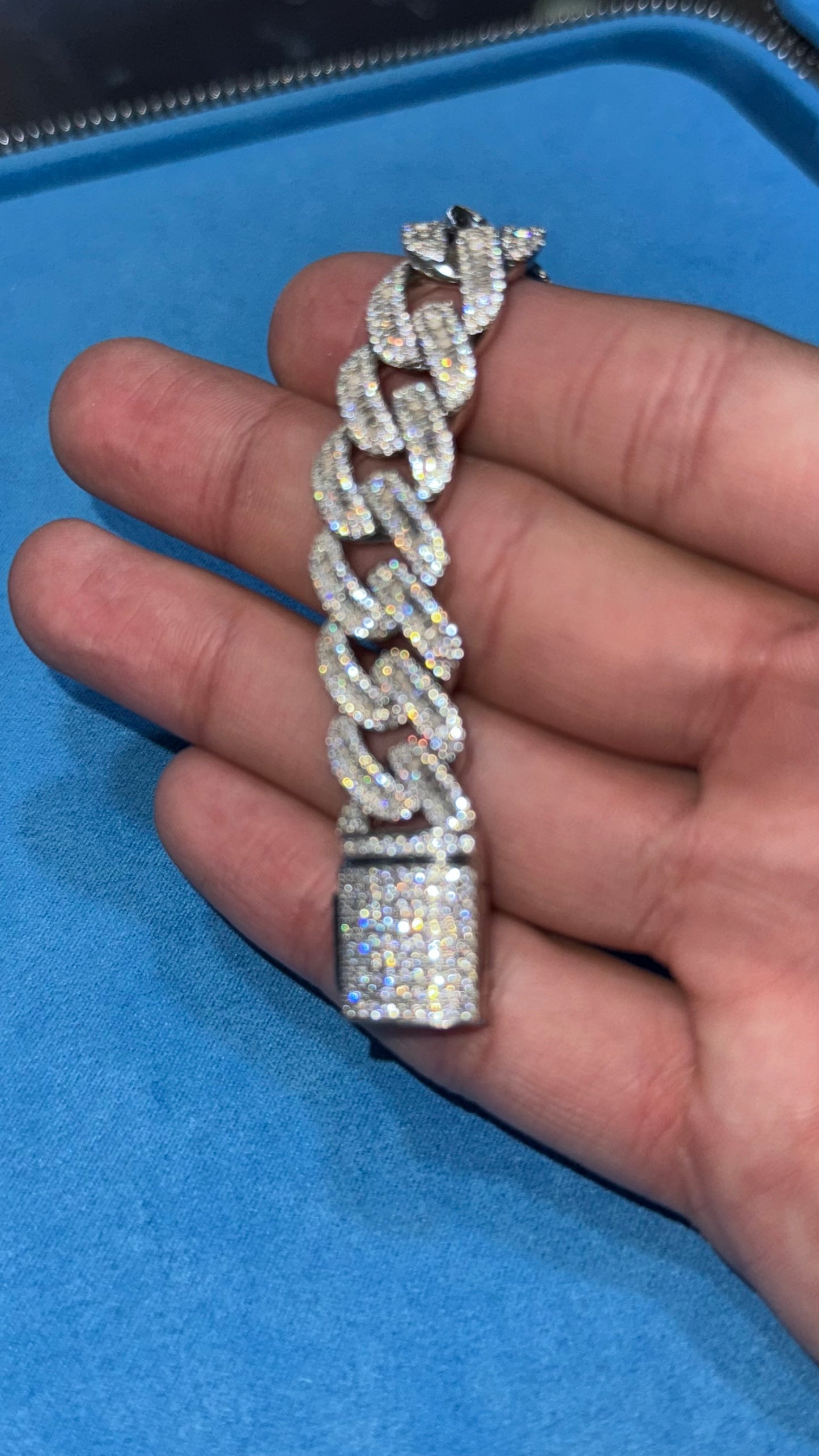 Pulso Baguette Plata.925