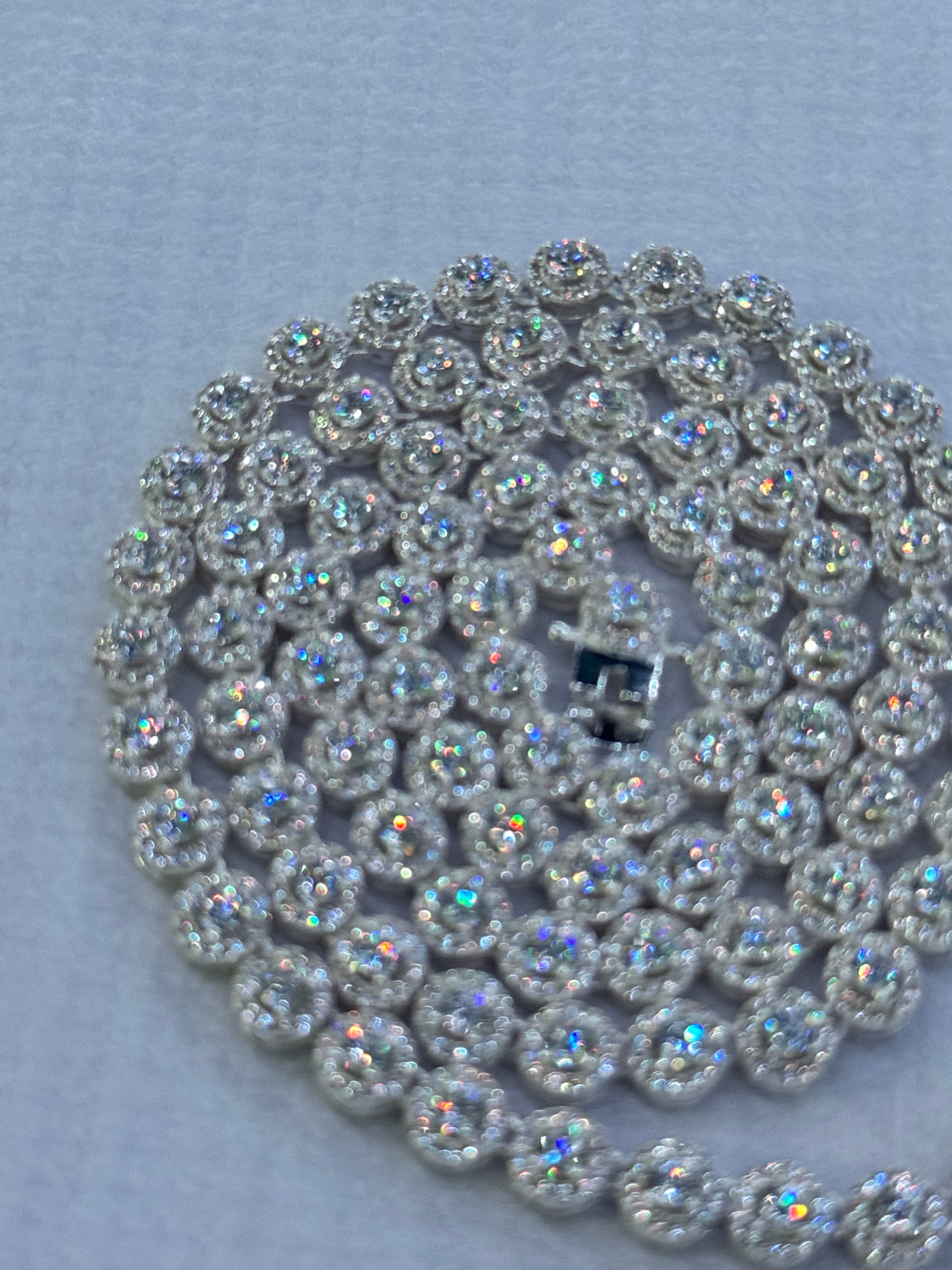 Cadena Circle Plata.925