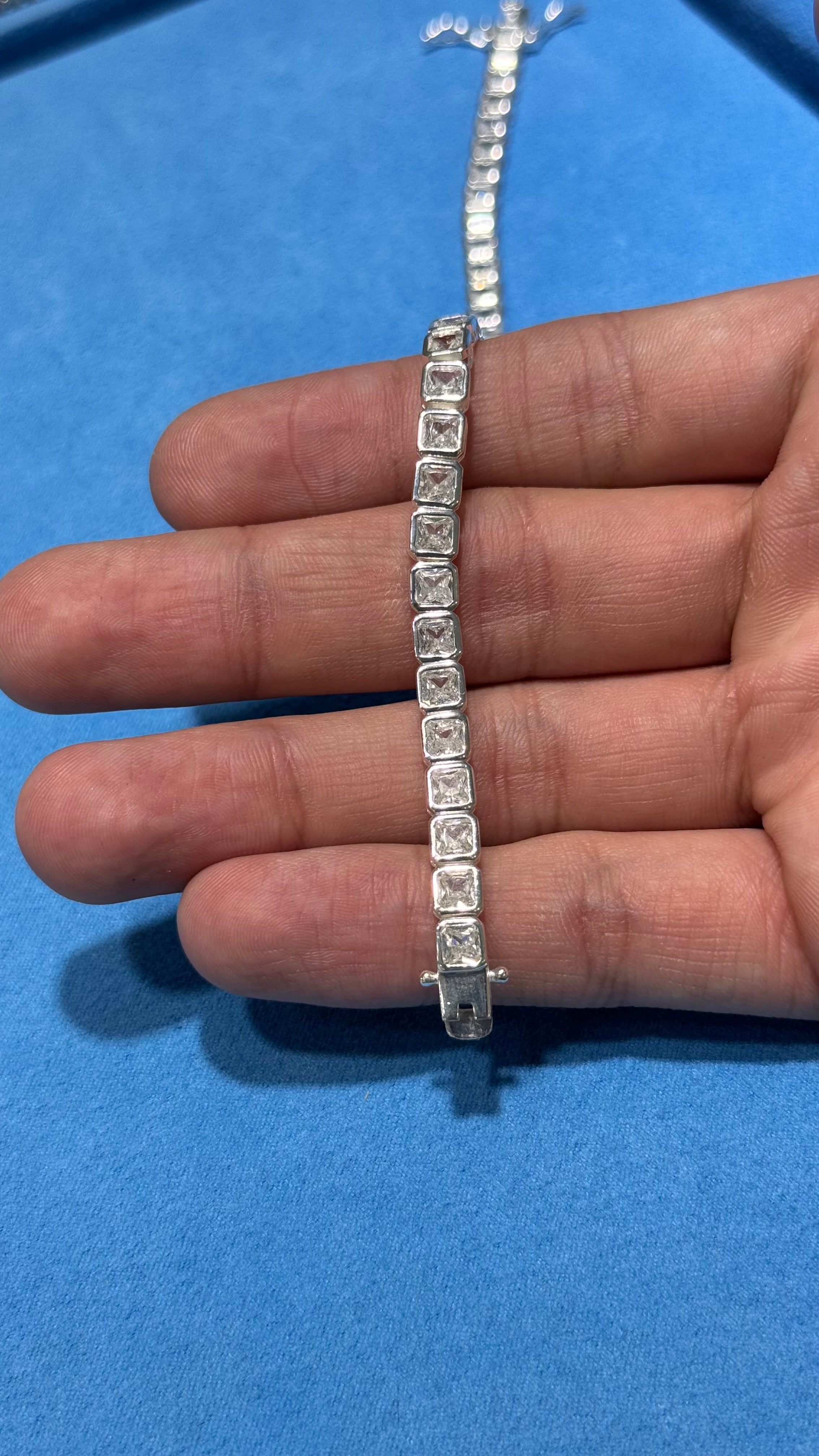 Pulso Cuadrado Plata.925