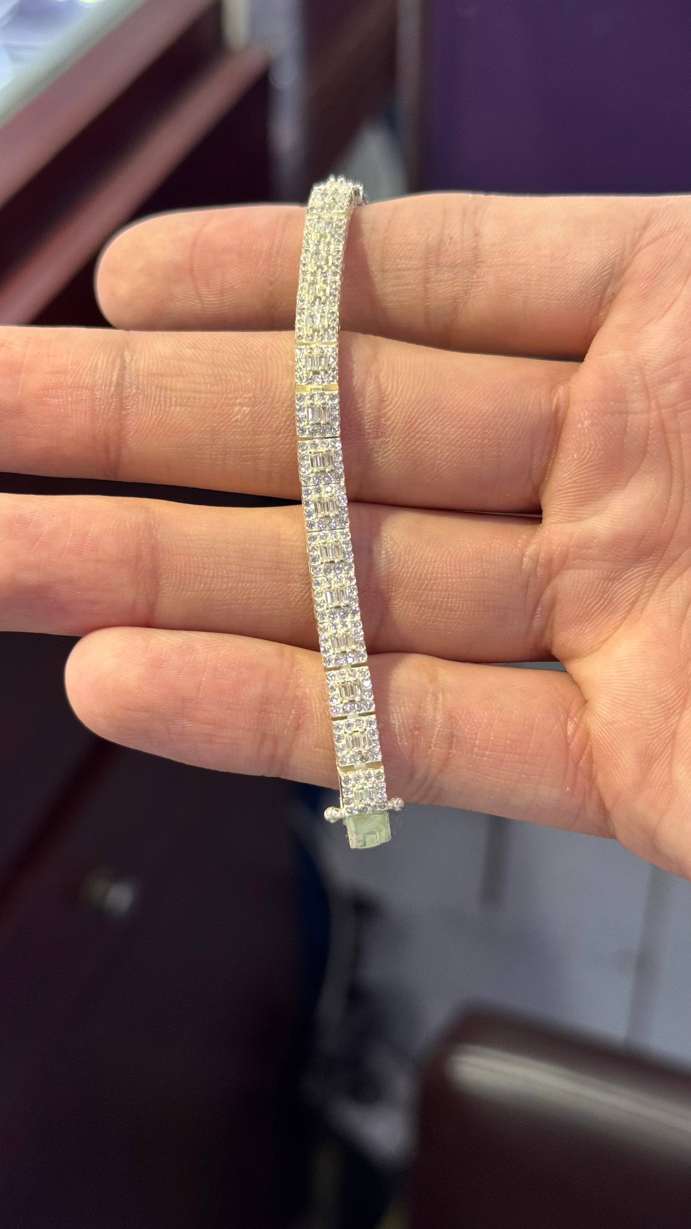 Pulso Cuadrado Plata.925