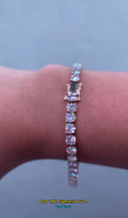 14K Gold Tennis Bracelet