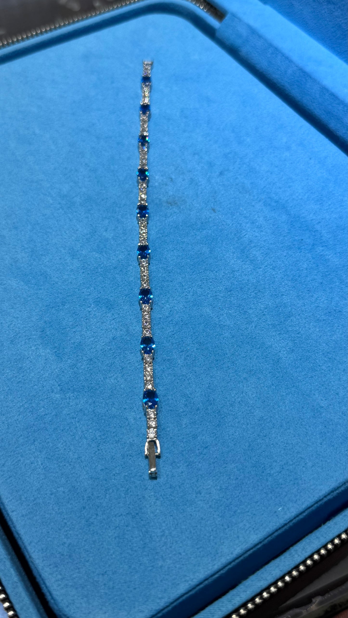 Pulso Corte Esmeralda Plata.925