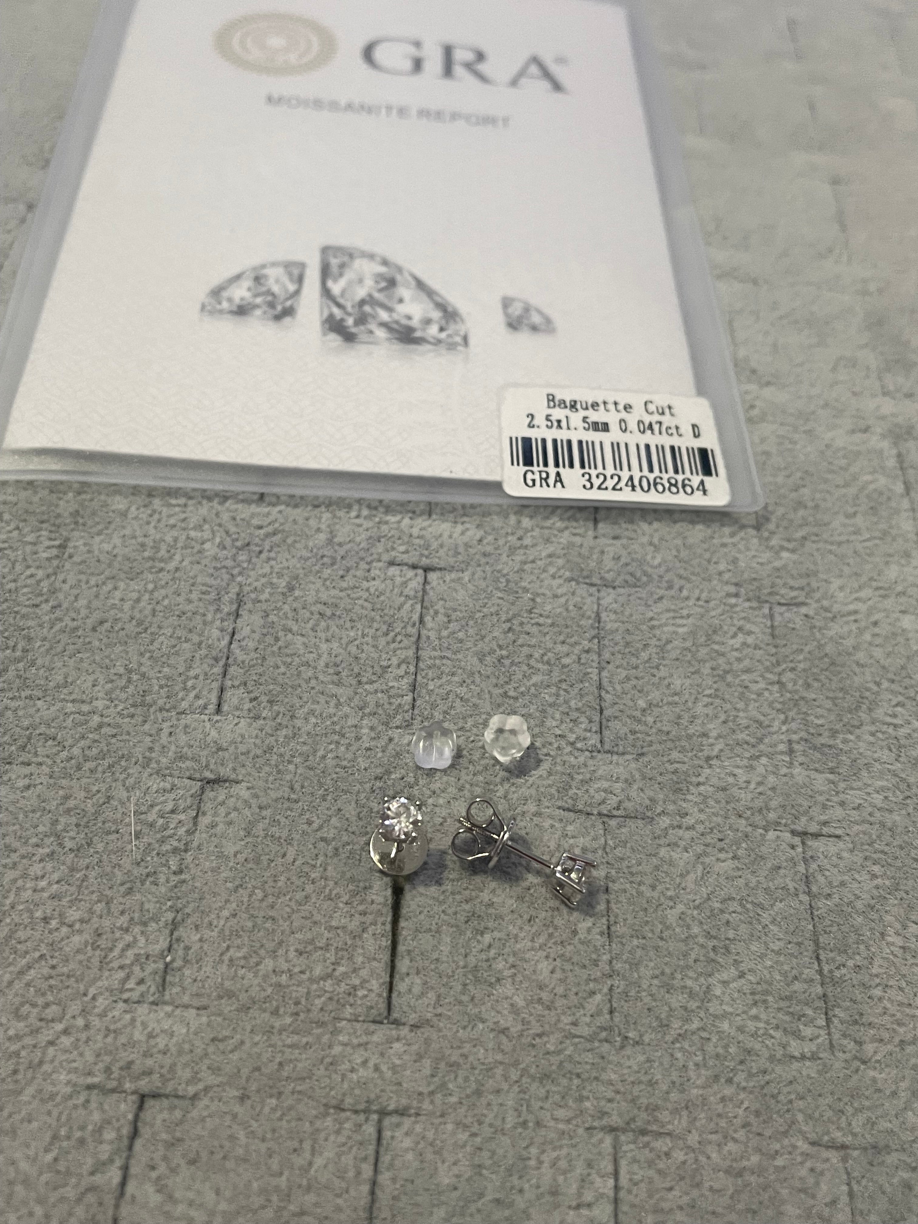 Aretes Moissanite Vvs 1