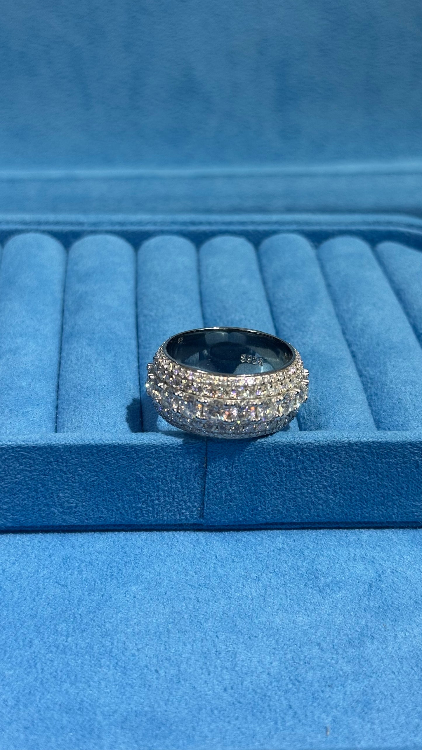 Anillos CoFl Moissanita Plata.925