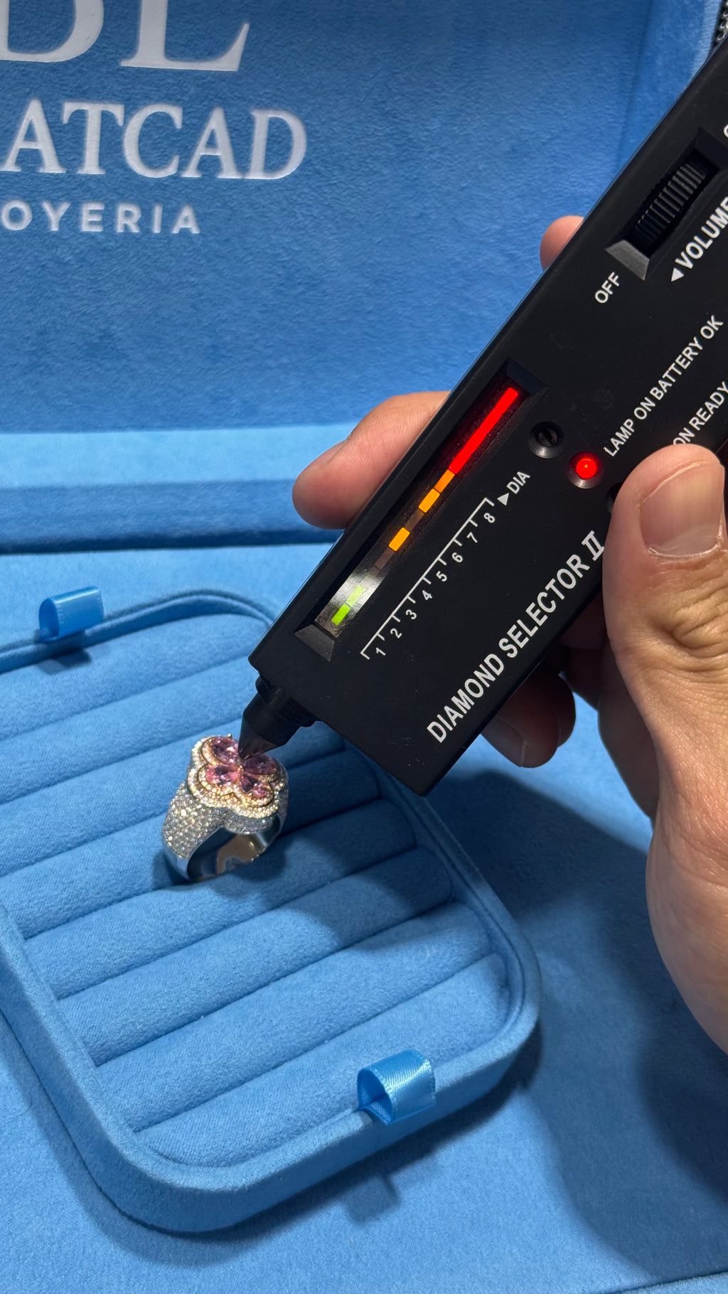 Anillos Trébol Moissanita Plata.925