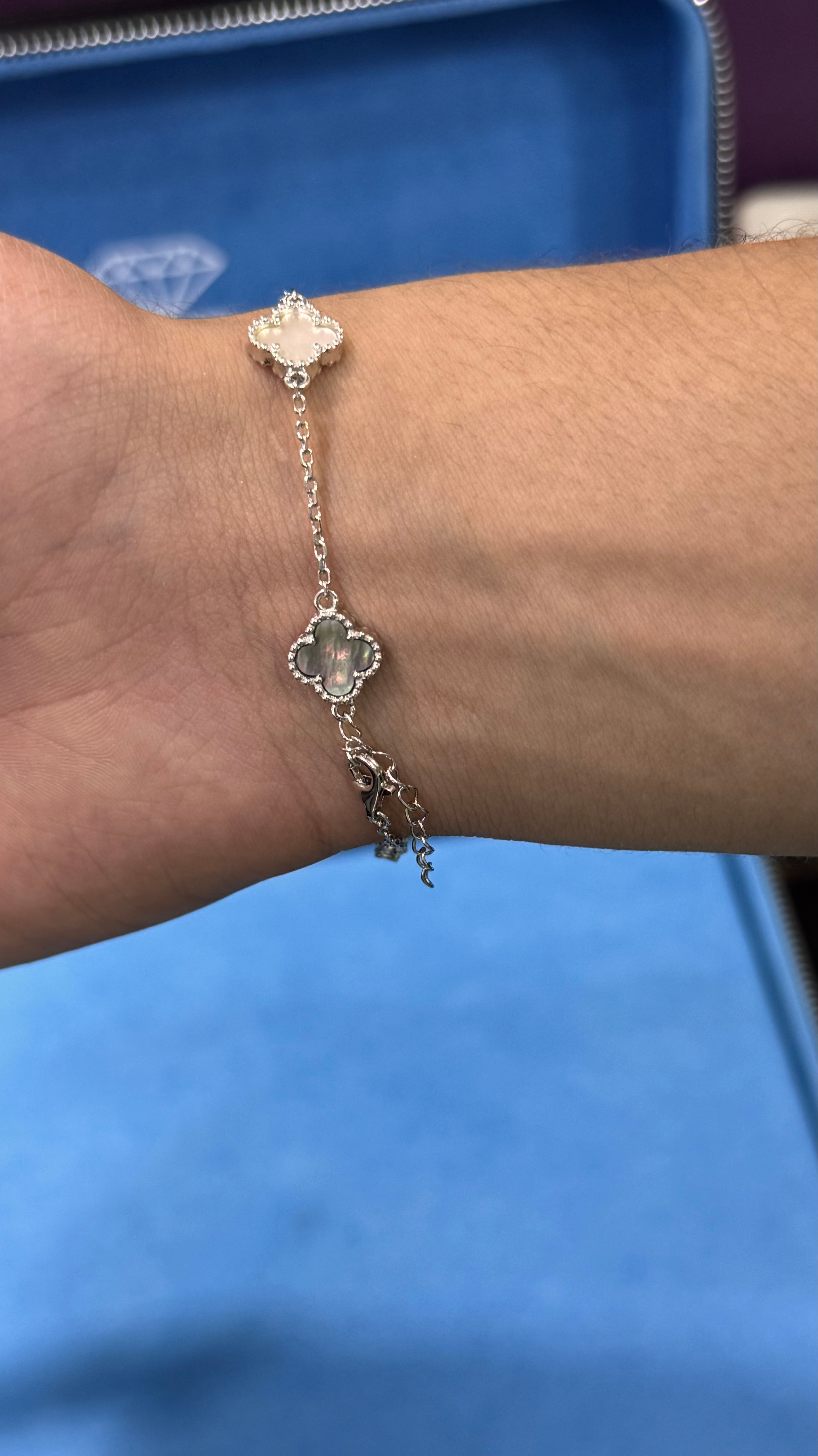 Pulso Van Cleef Plata.925