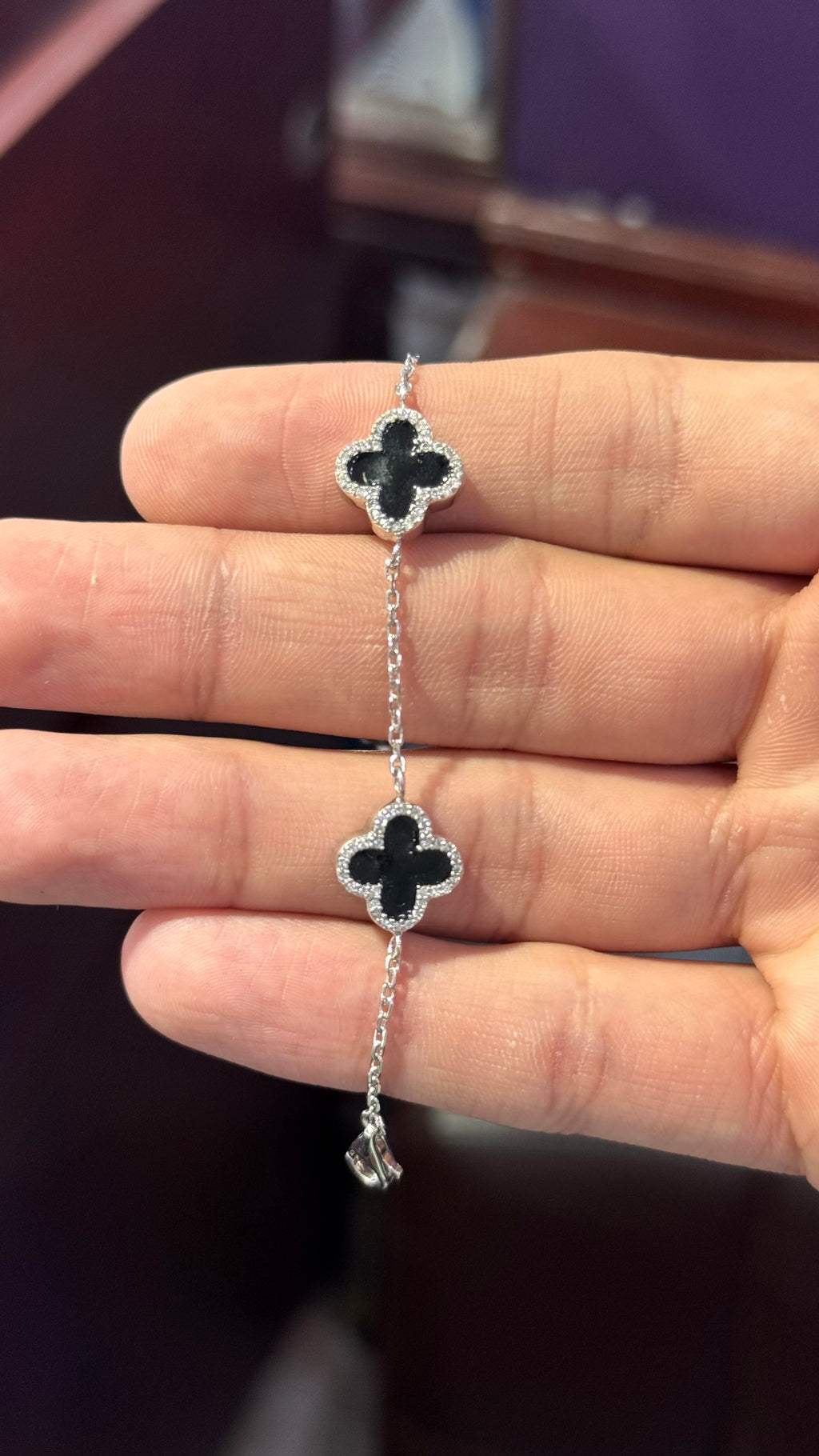 Pulso Van Cleef Plata.925