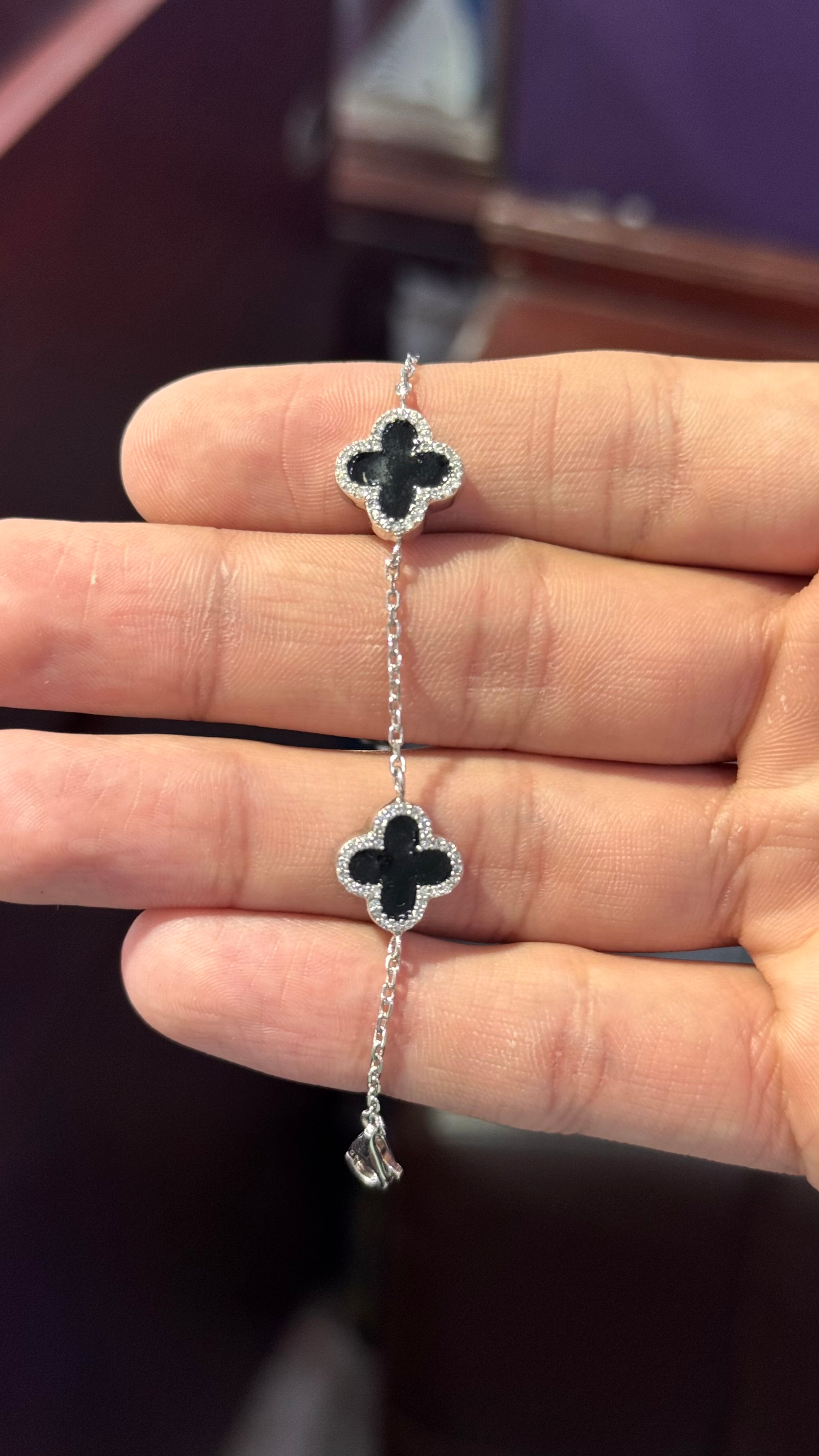 Pulso Van Cleef Plata.925