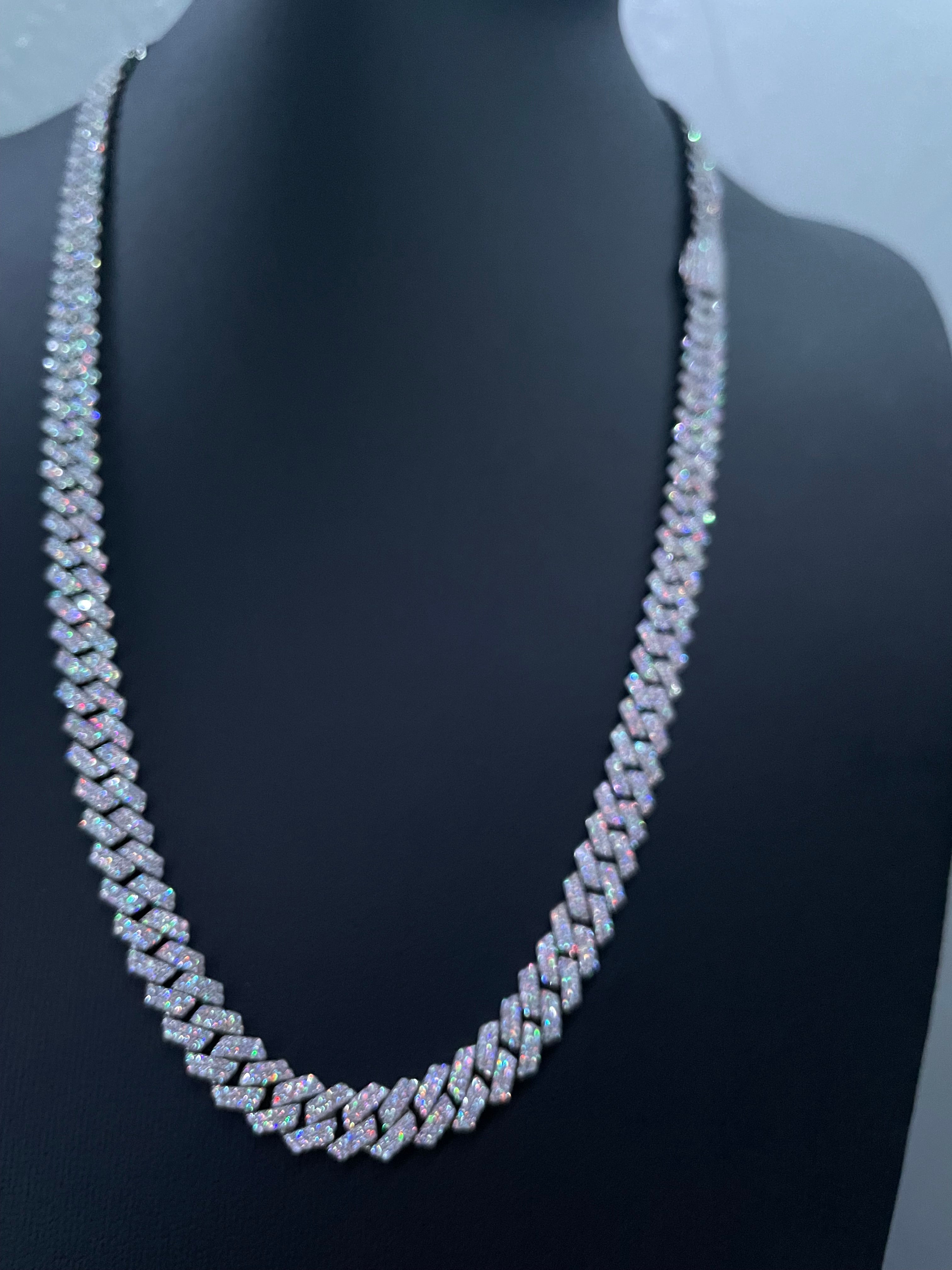 Miami Moissanite Chain