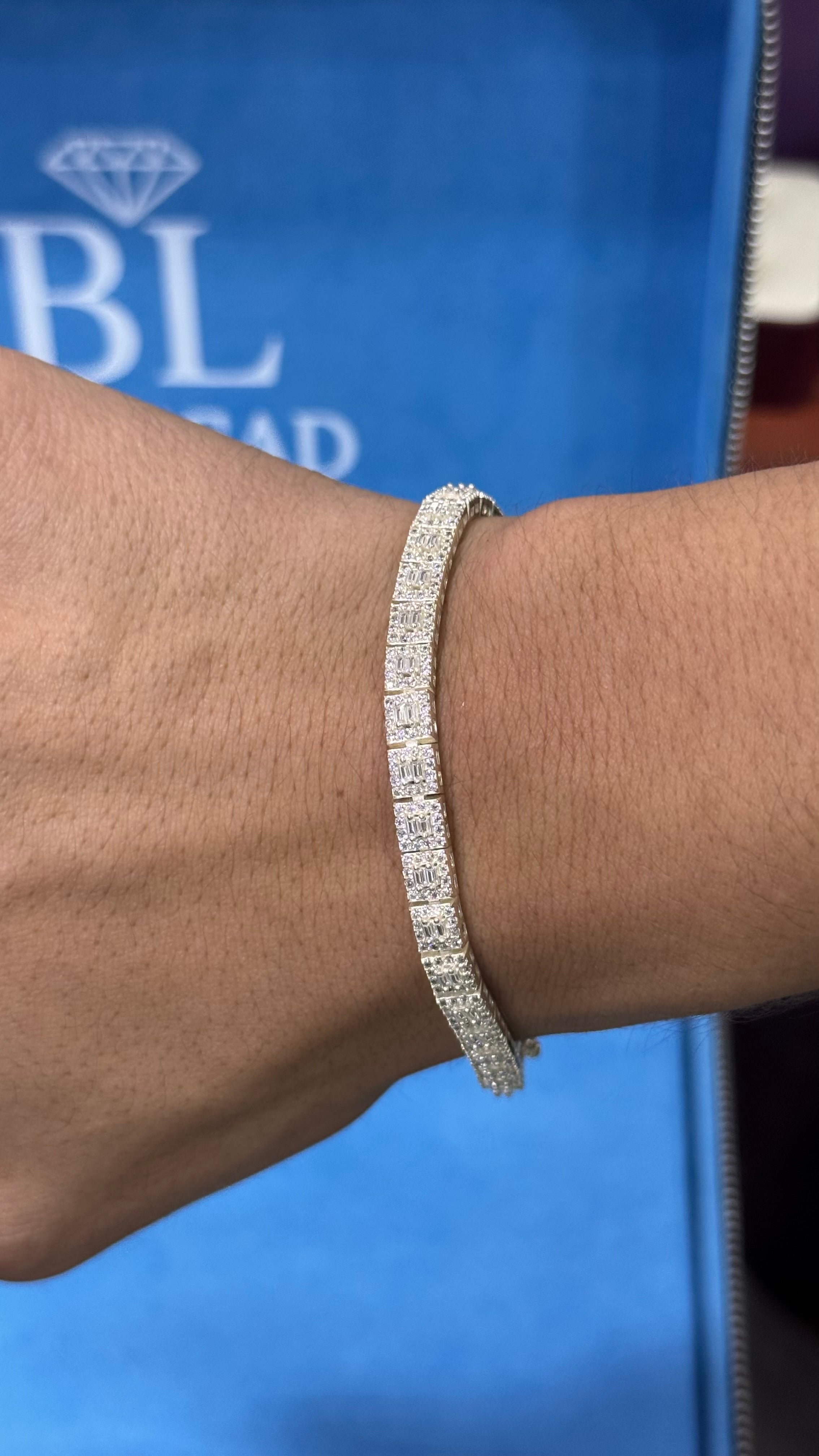 Pulso Cuadrado Plata.925