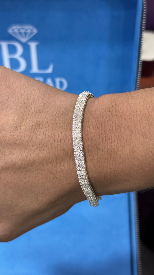 Pulso Cuadrado Plata.925