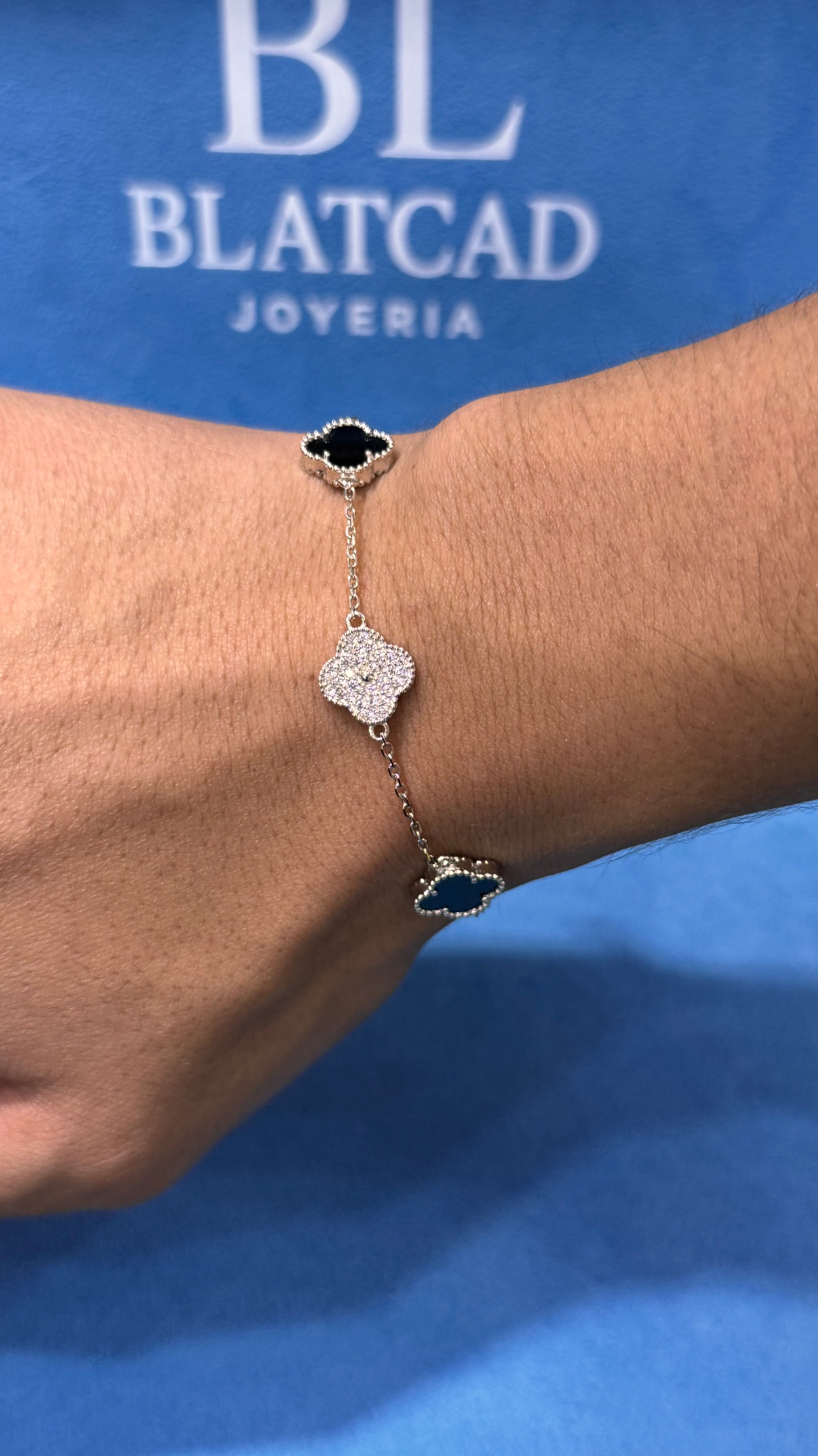 Pulso Van Cleef 💎 Plata.925