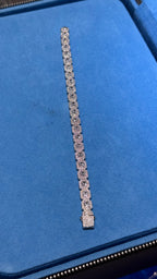 Pulso Tipo Tennis Plata.925