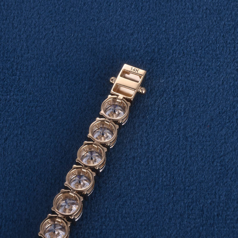 14K Gold Tennis Bracelet