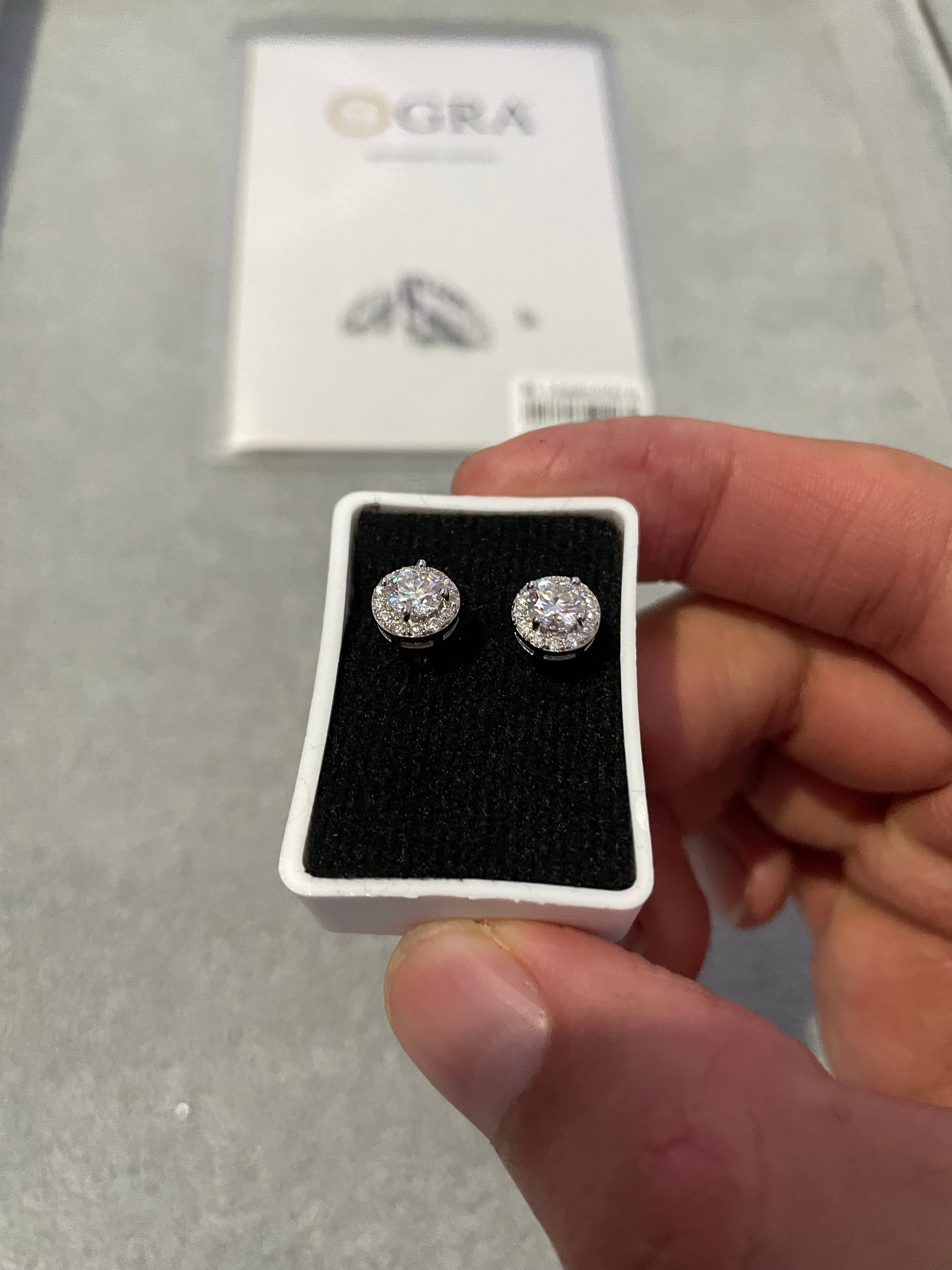 Aretes Moissanite Vvs 1