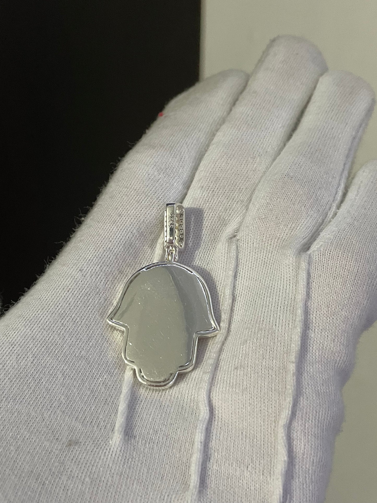 925 Silver Hand Pendant