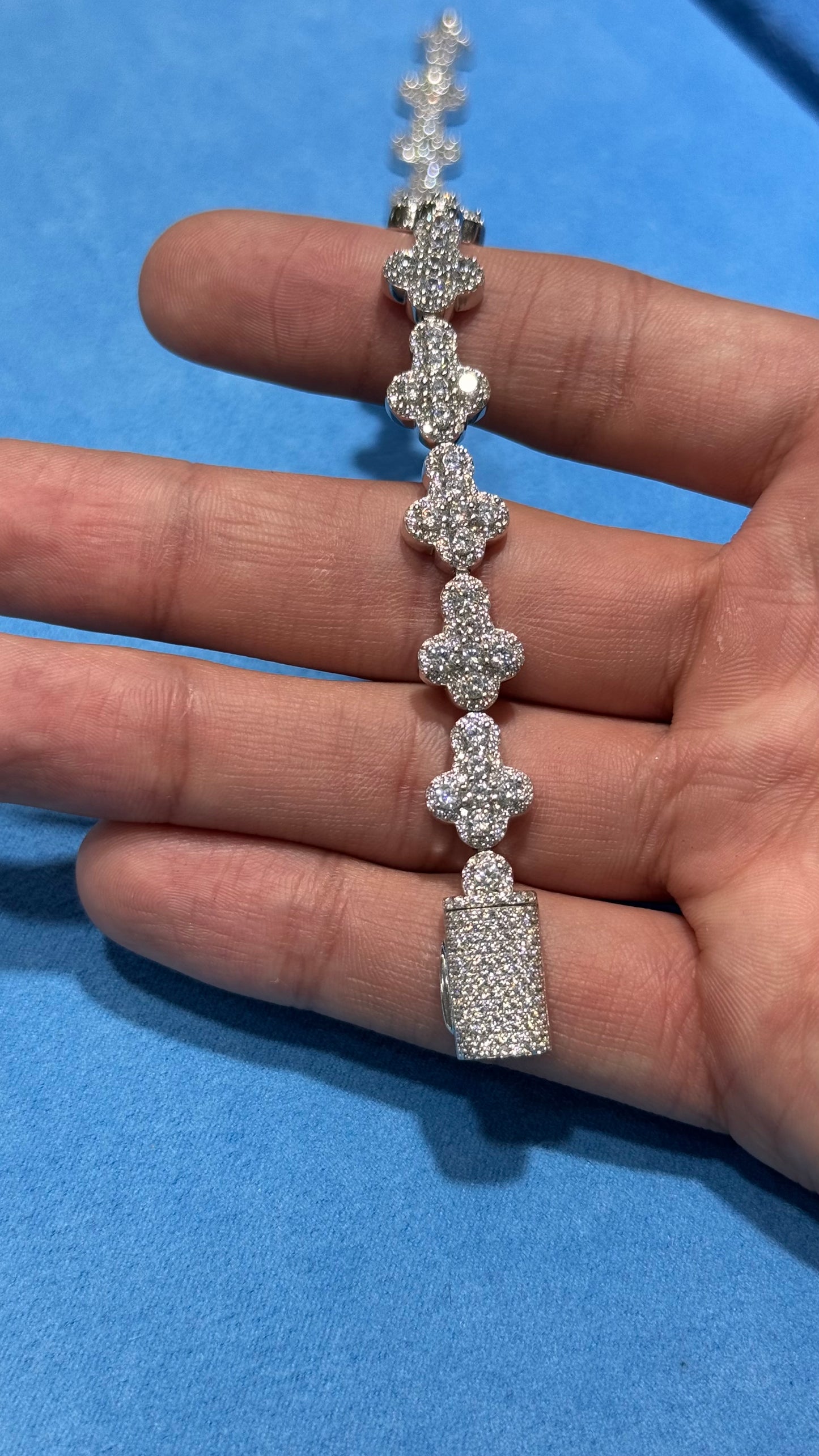 Pulso Cruces Plata.925