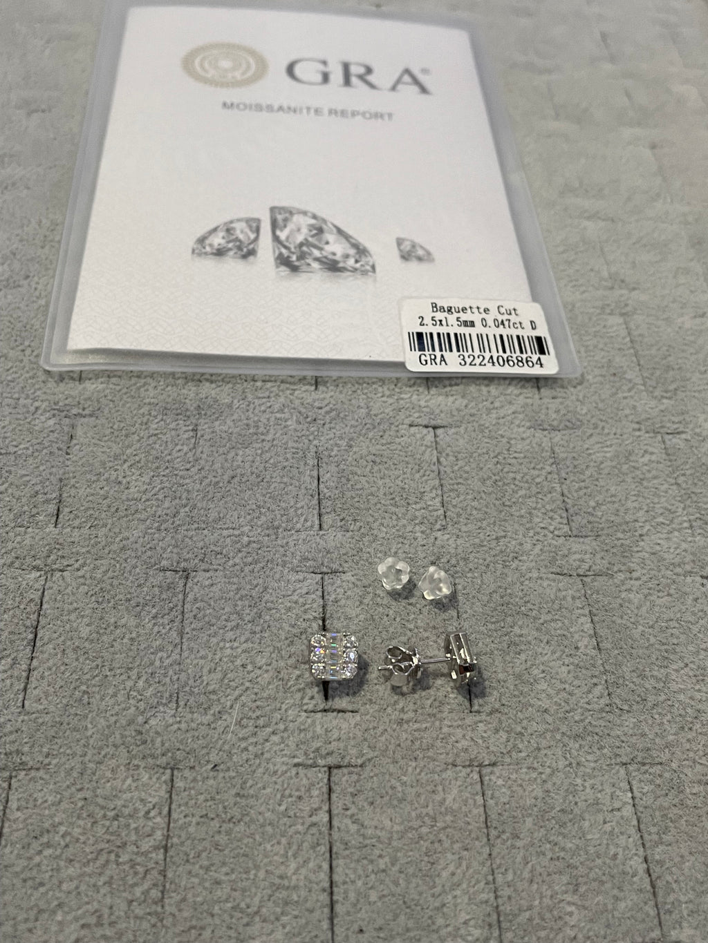 Aretes Moissanite Vvs 1