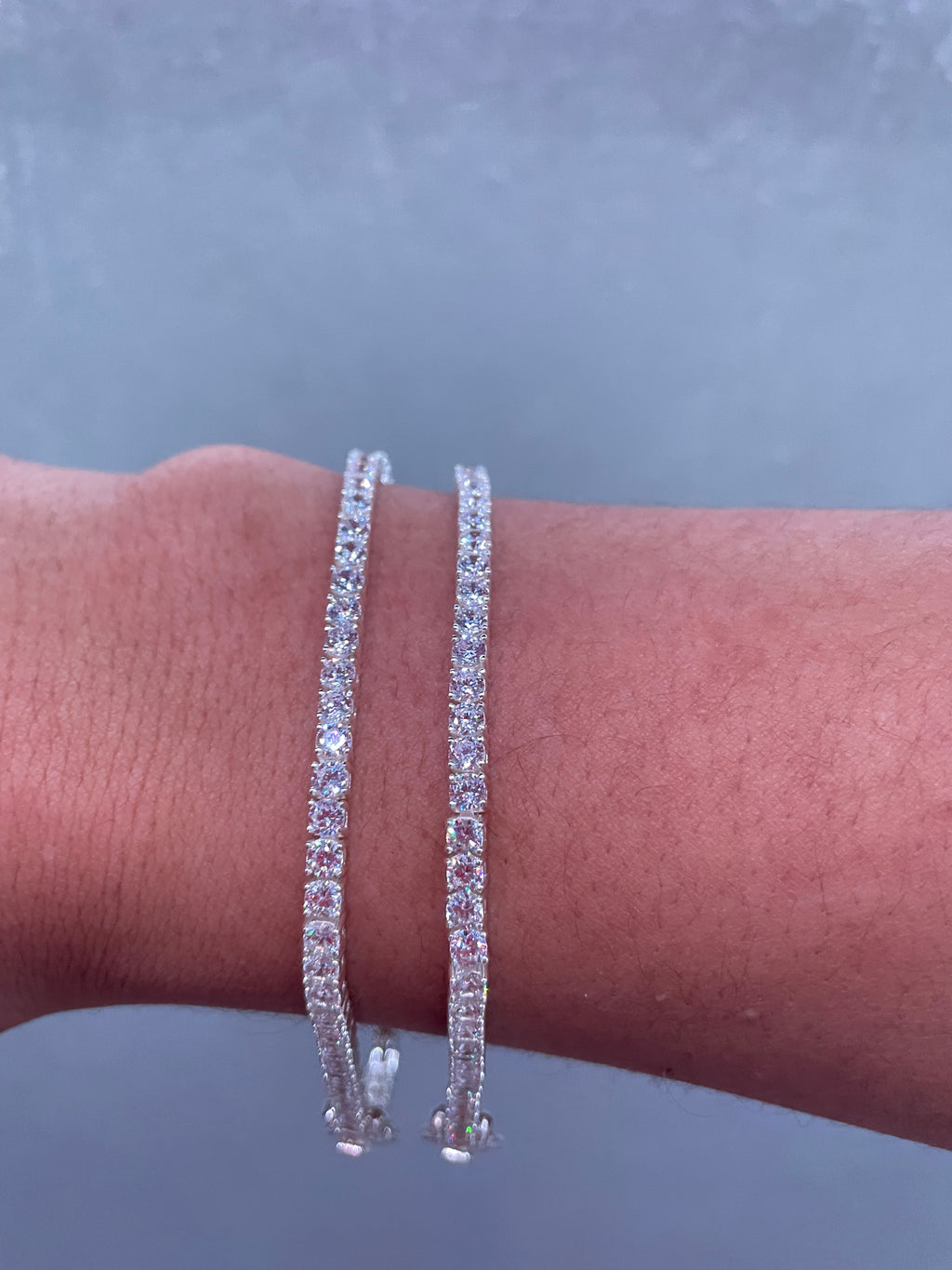 925 Silver Tennis Bracelet