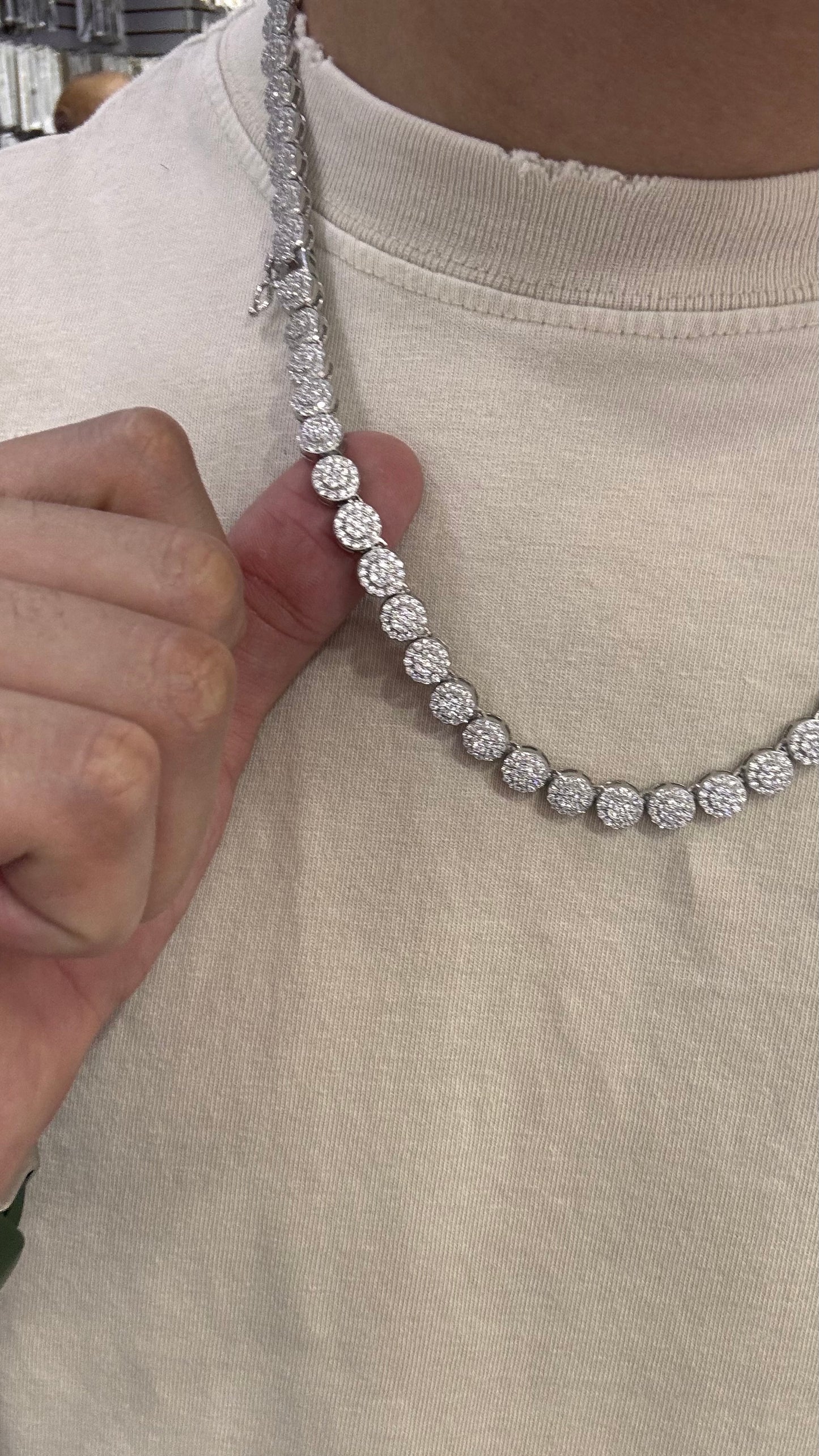 Cadena Circular Plata.925