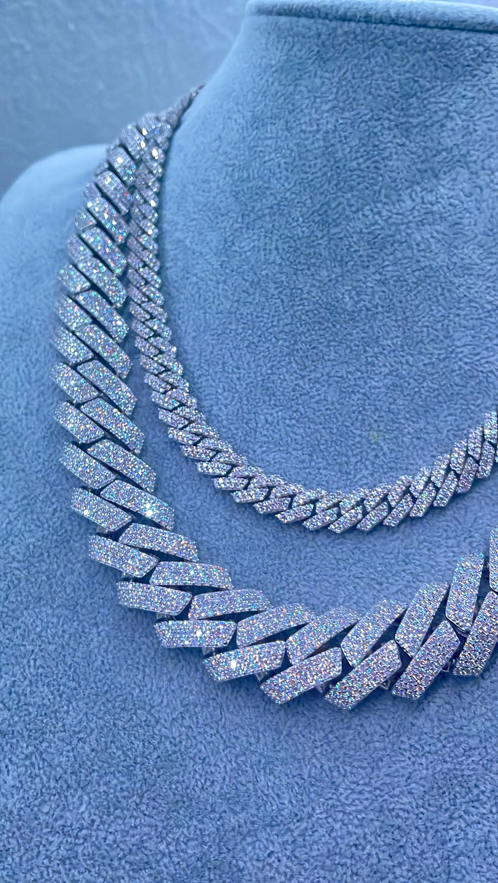 925 Silver Miami Chain