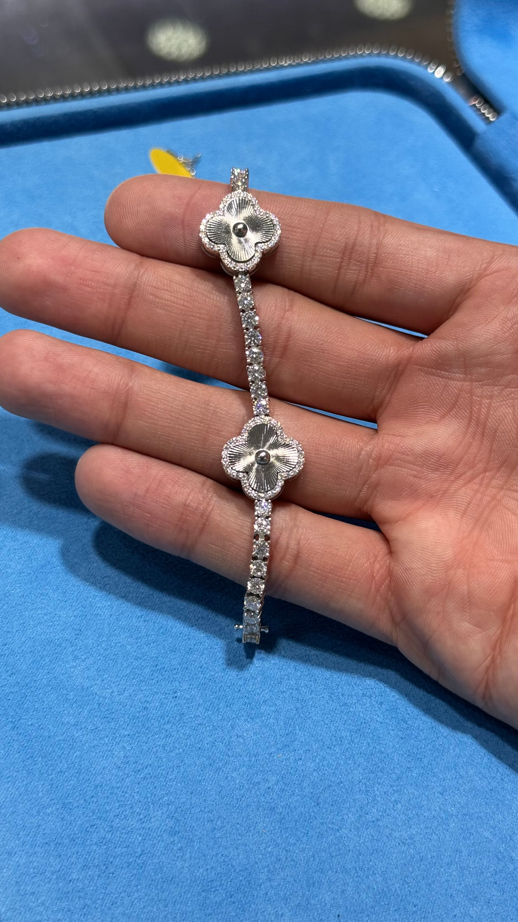 Pulso VanTen Moissanita Plata.925