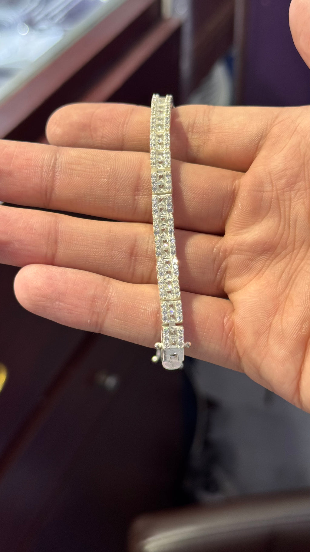 Pulso Baguette Plata.925