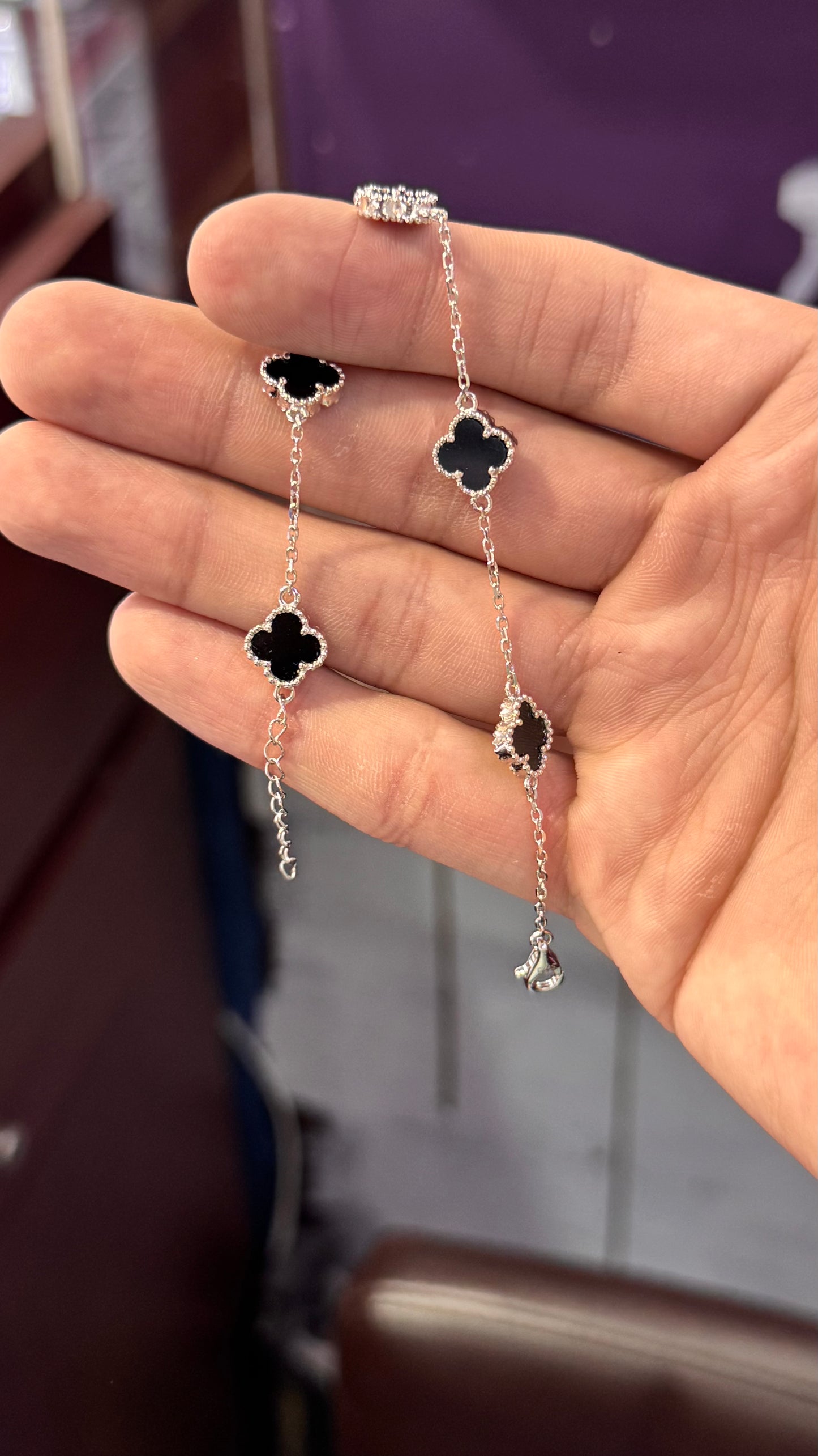 Pulso Van Cleef Plata.925