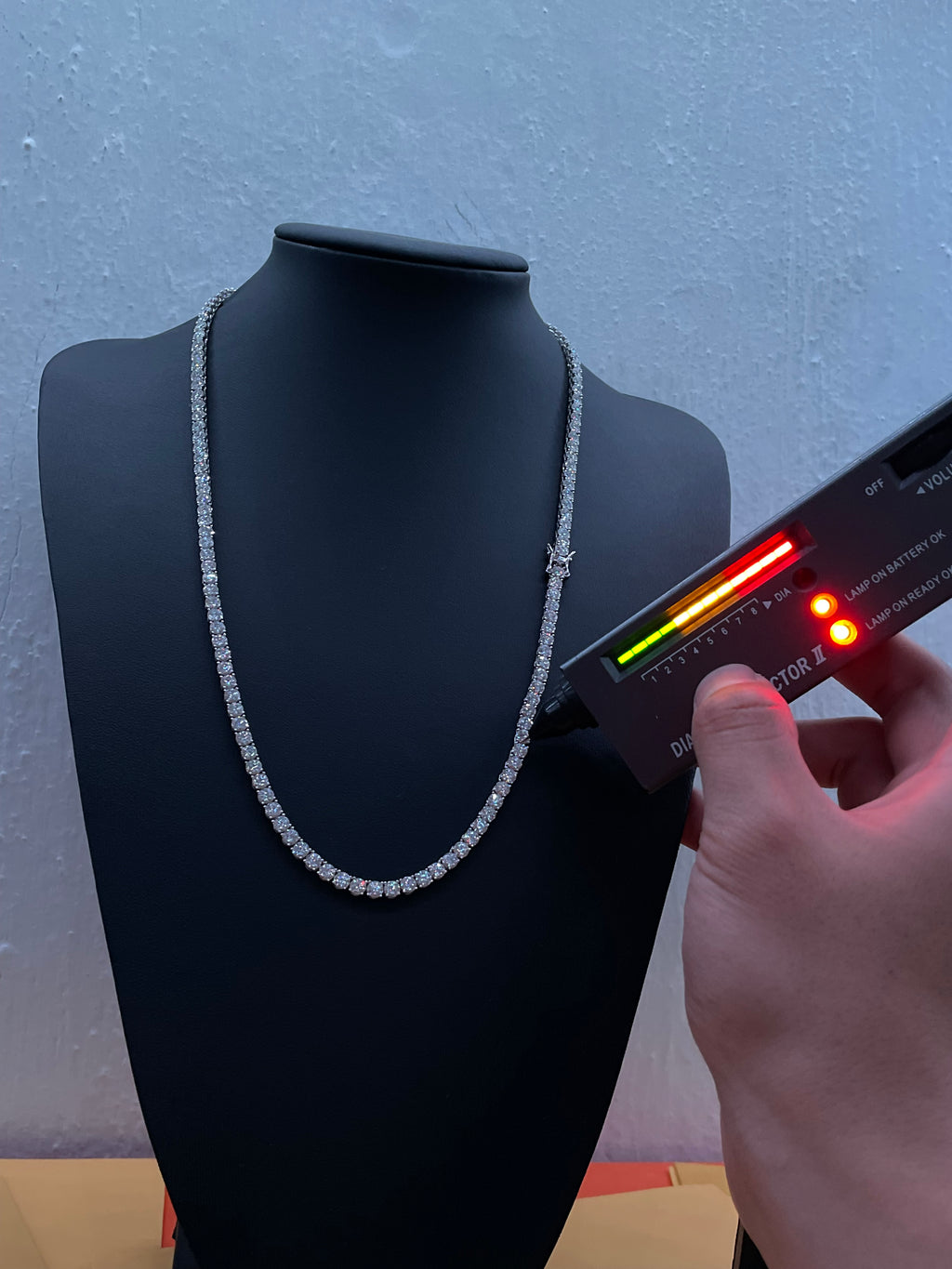 Moissanite Tennis Chain