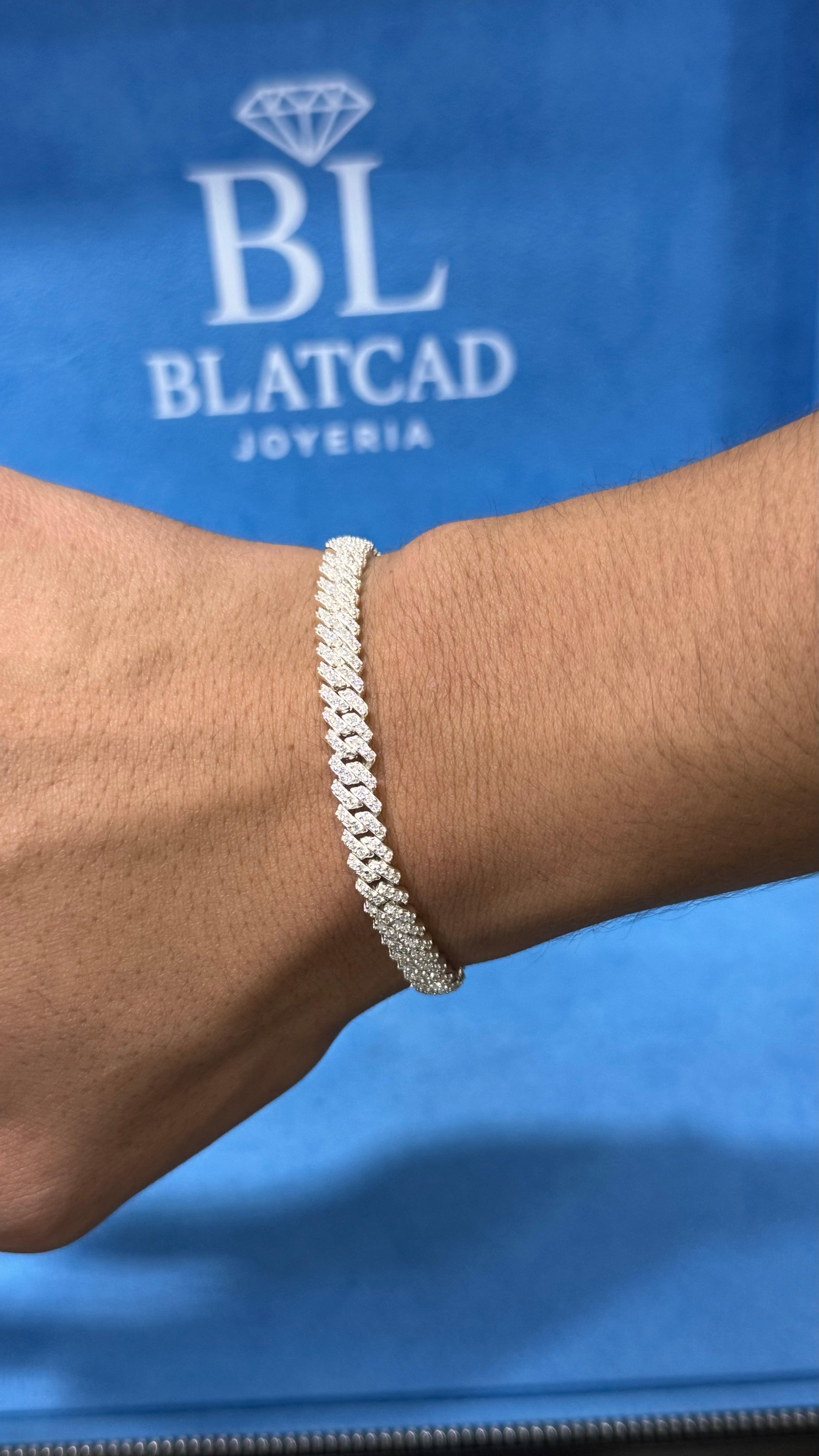 Pulso Mini Miami Plata.925