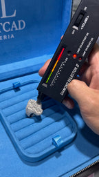 Anillos Cruz Moissanita Plata.925