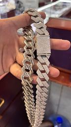 Cadena Miami Plata.925