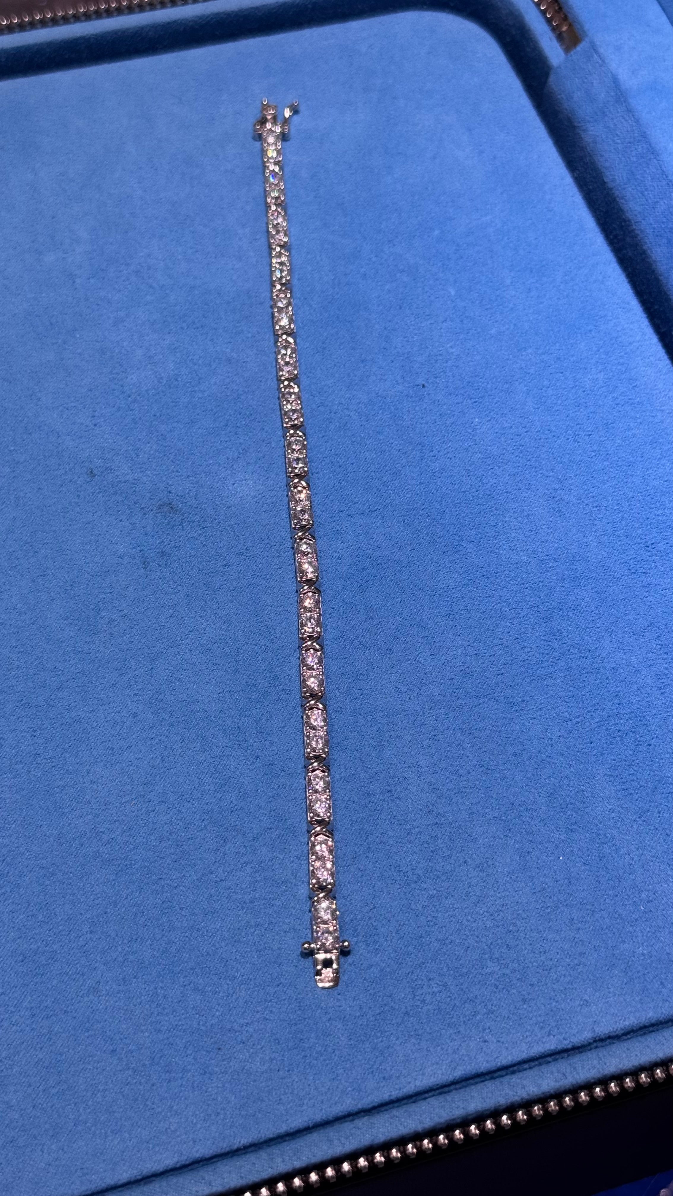 Pulso Tennis X Plata.925