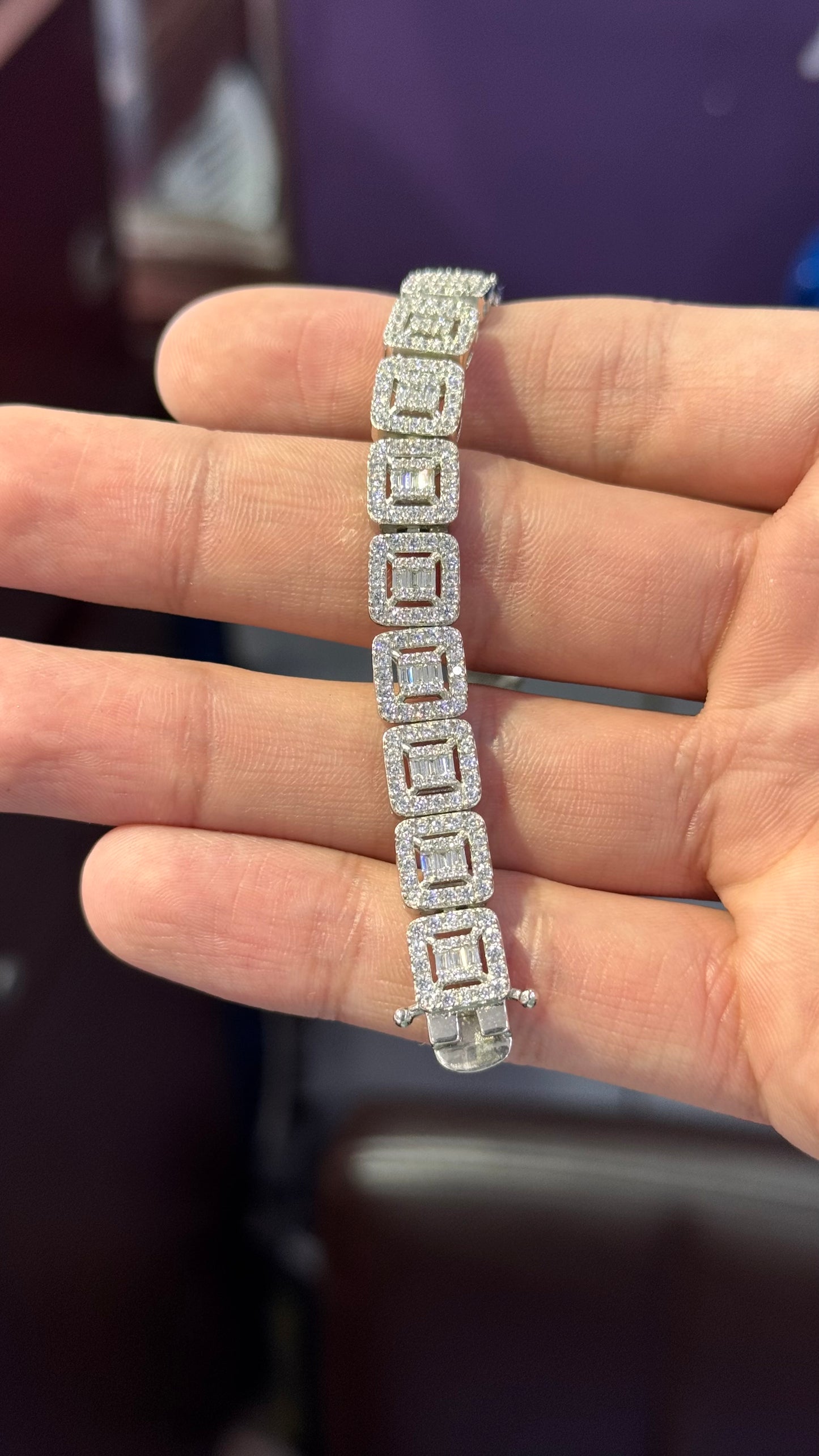 Pulso Cuadrado Plata.925