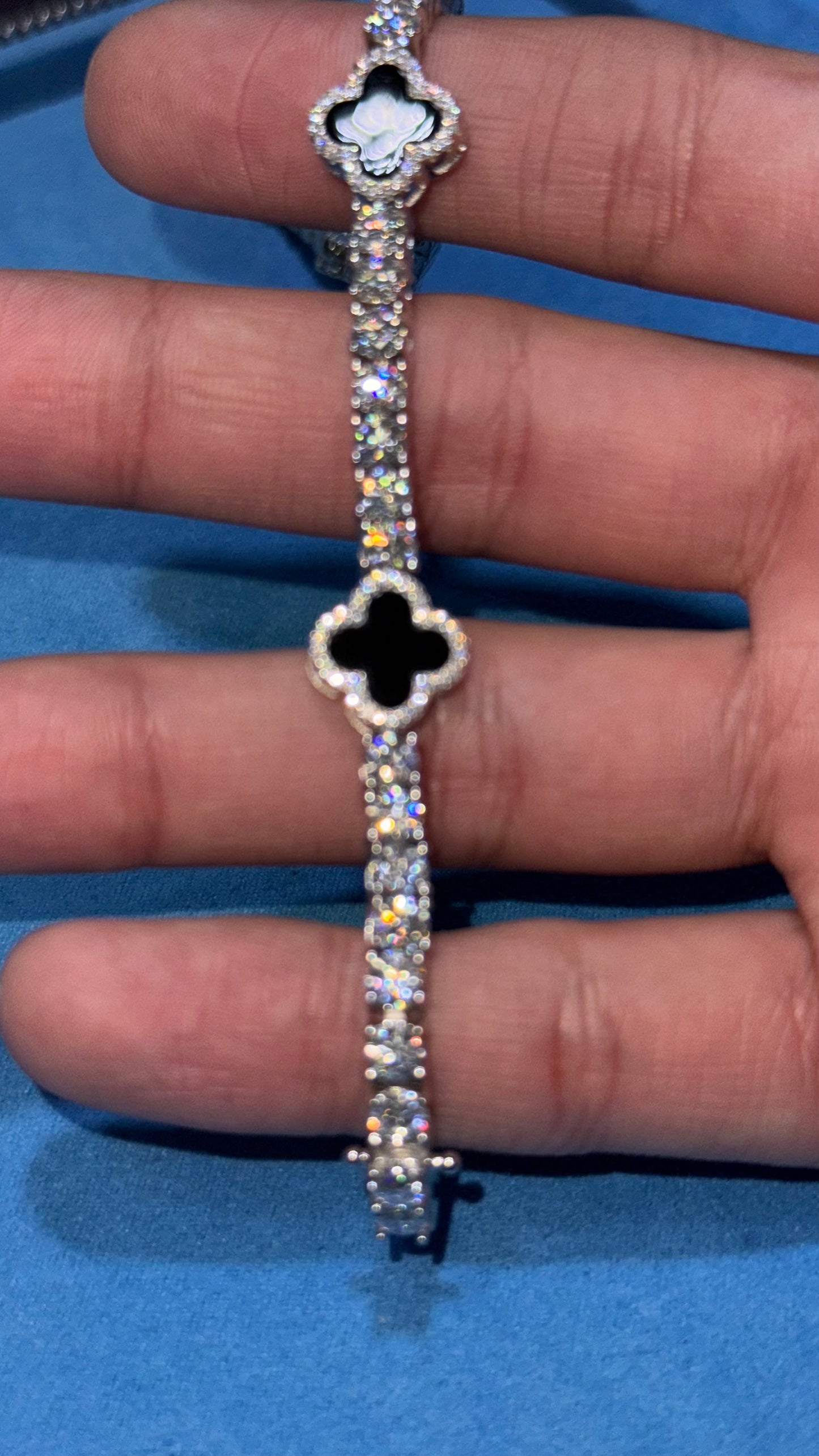 Pulso VanTen Moissanita Plata.925