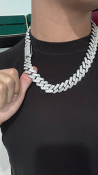 Cadena Miami Oro Laminado 18k