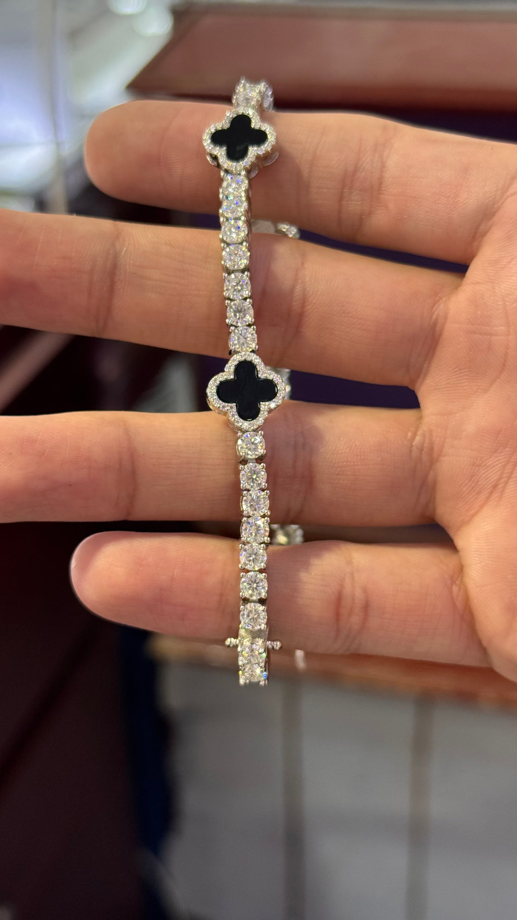 Pulso VanTen Moissanita Plata.925