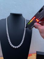 Cadena Tipo Tennis Moissanite