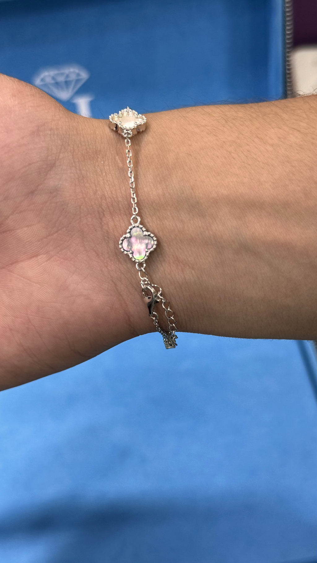 Pulso Van Cleef Plata.925