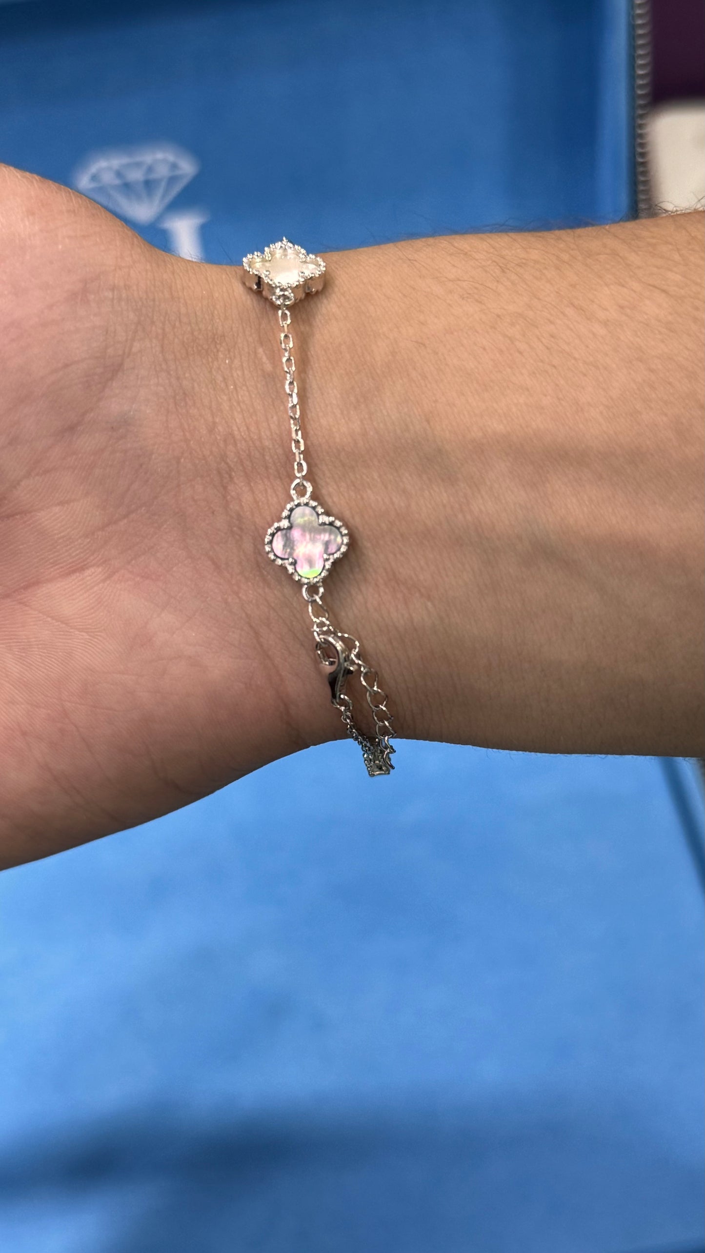 Pulso Van Cleef Plata.925