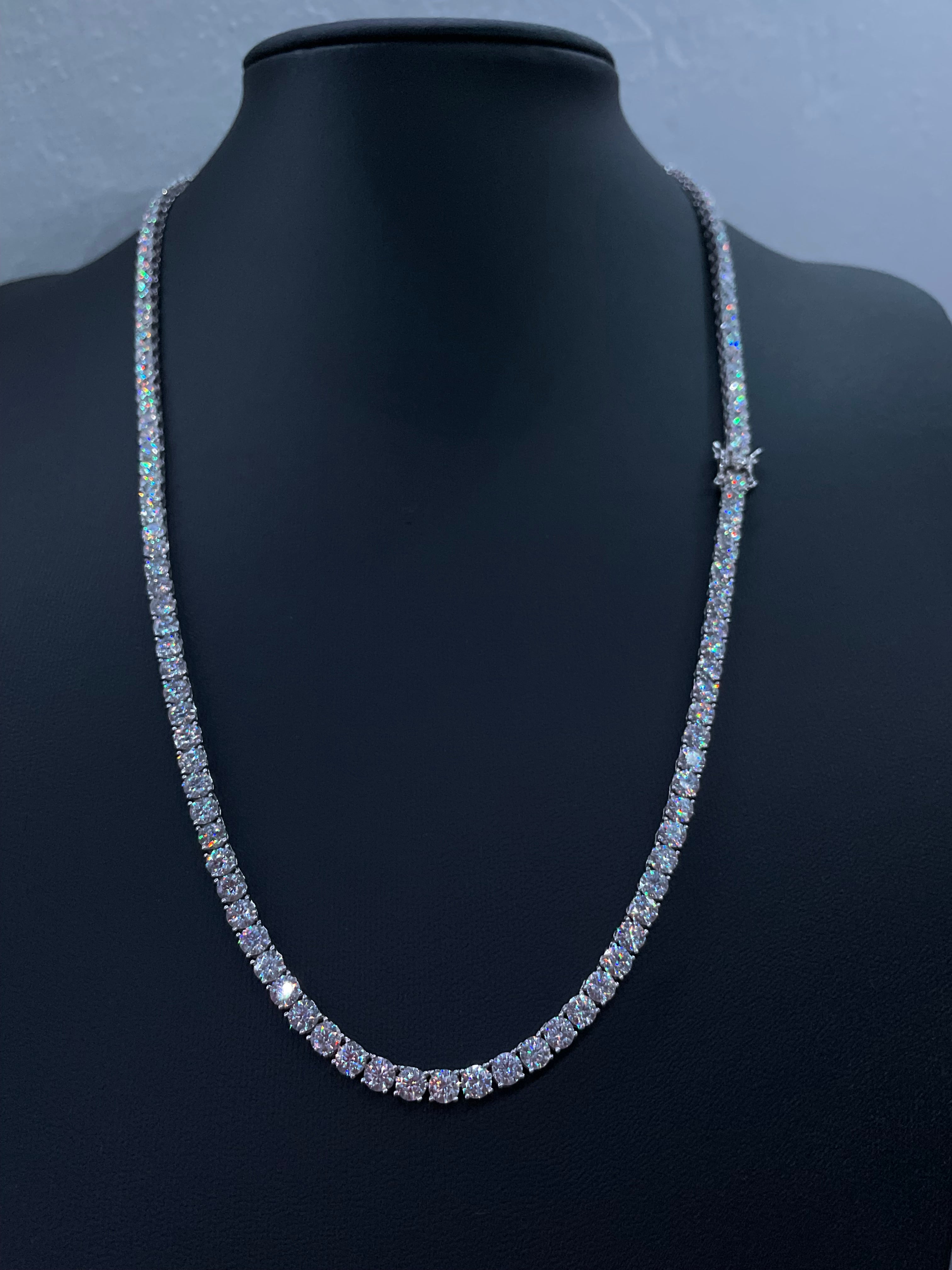 Moissanite Tennis Chain