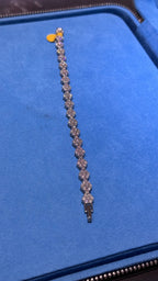 Pulso Crew Moissanita Plata.925