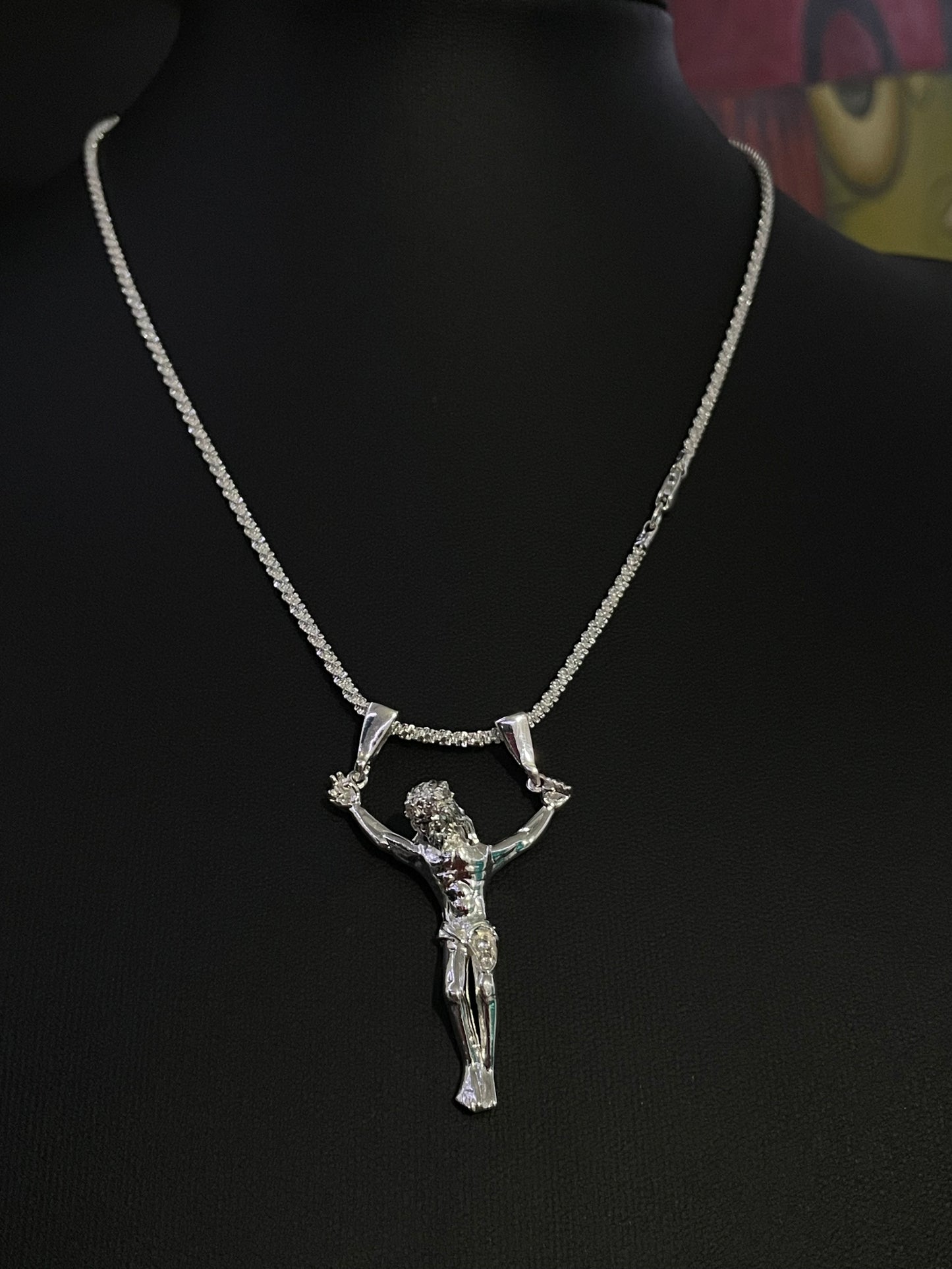 Dije Cristo Plata.925