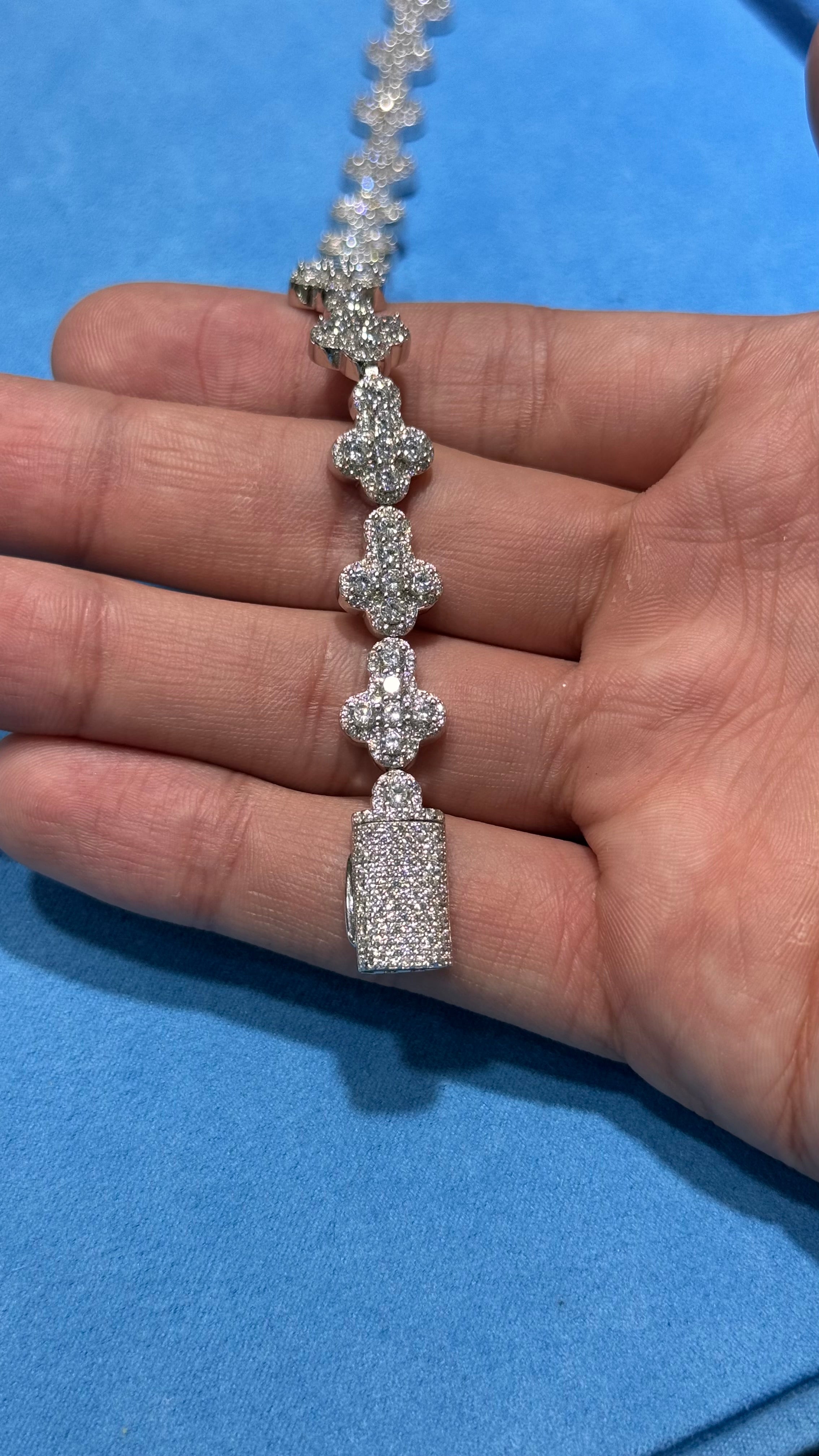 Pulso Cruces Plata.925