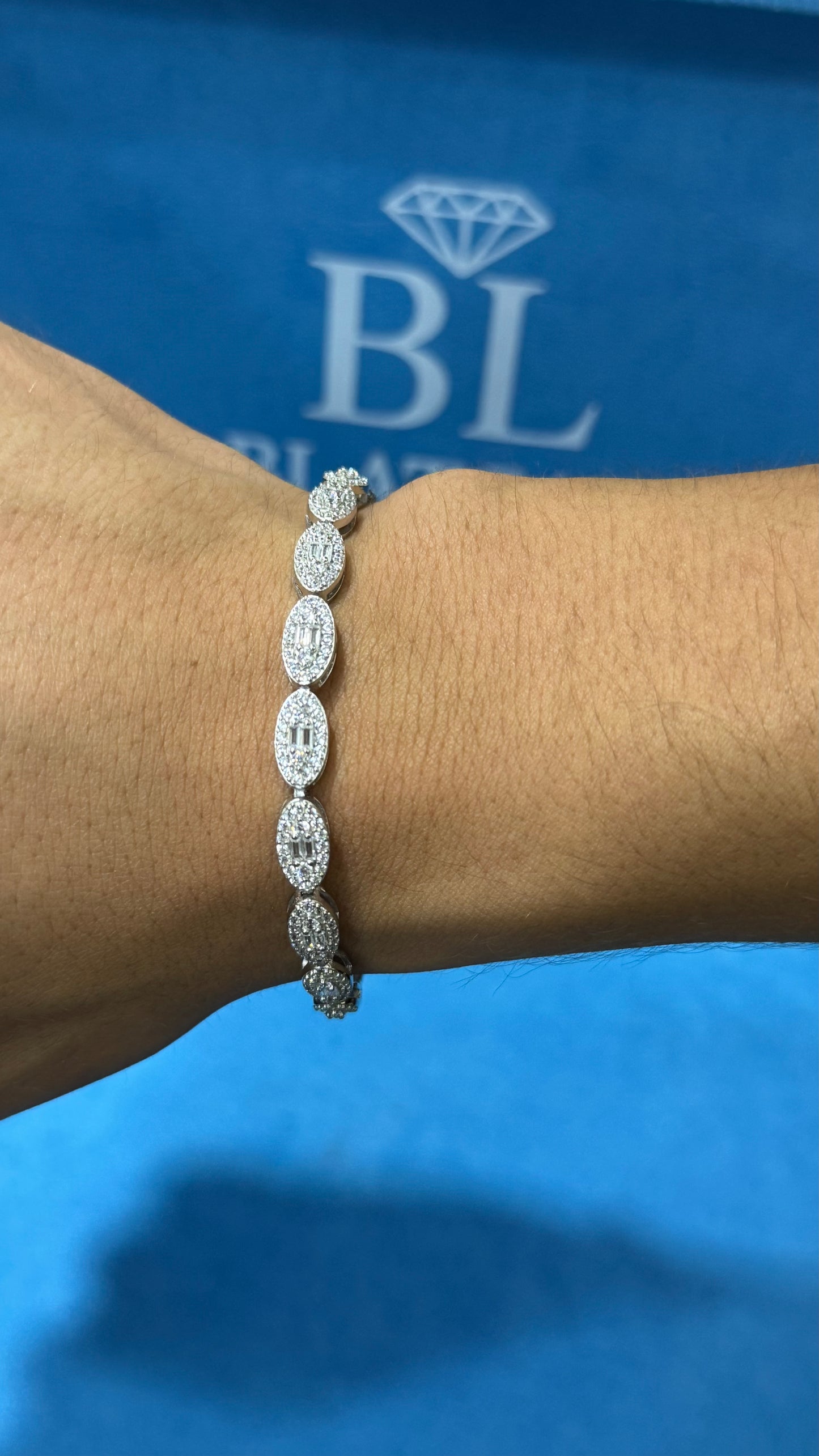 Pulso Óvalo Plata.925