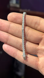 Pulso Tennis Moissanite Plata.925