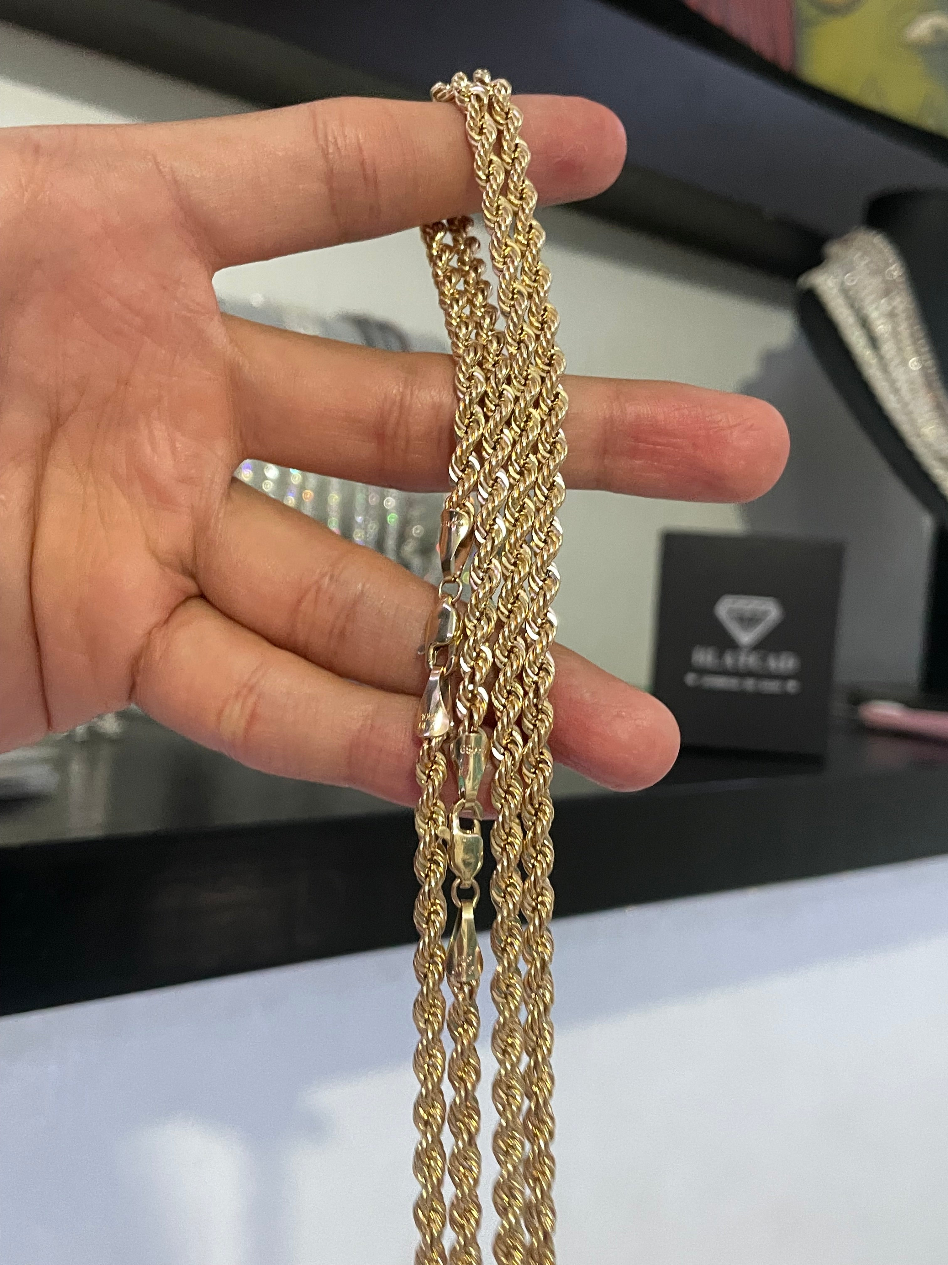 Cadena Torzal Oro 10k