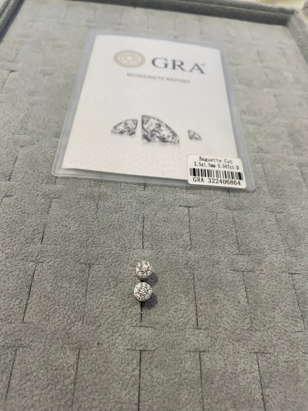 Aretes Moissanite Vvs 1